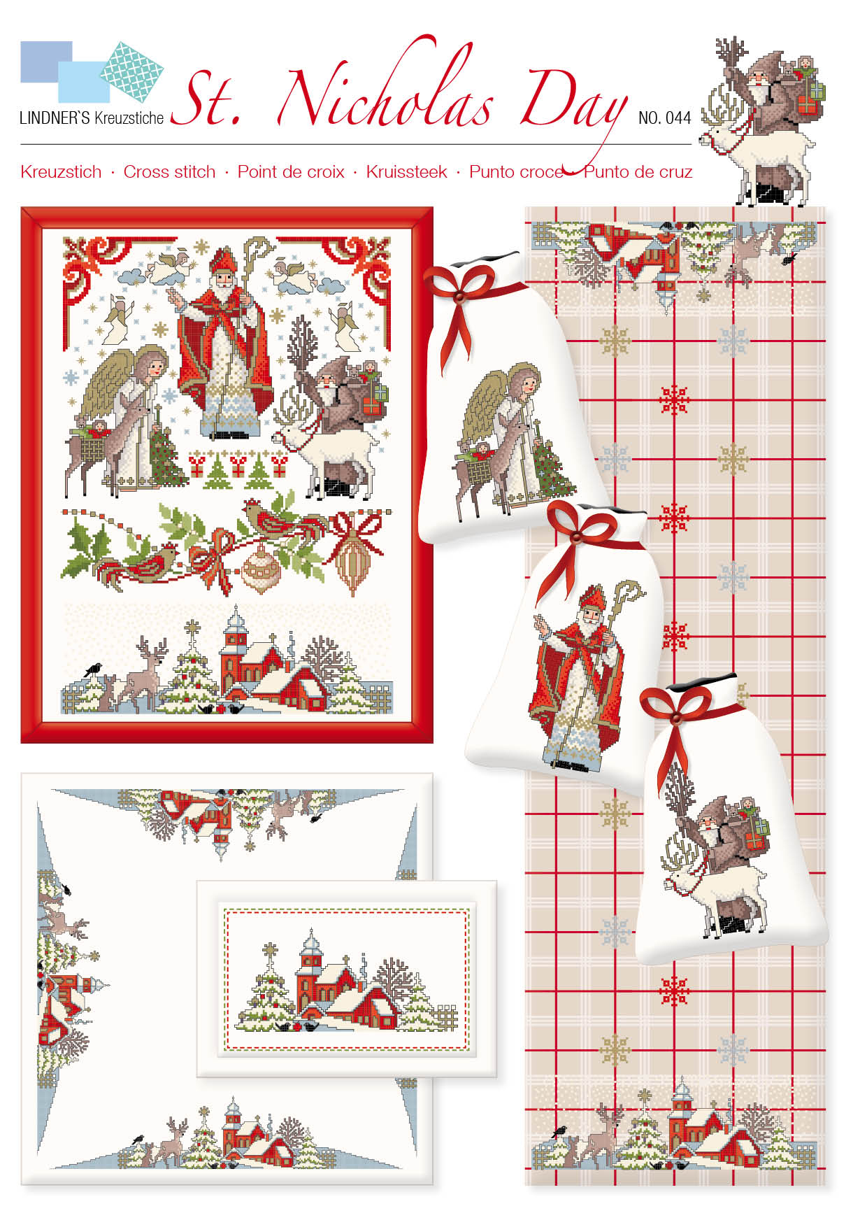 Lindners Cross Stitch Chart St. Nicholas Day ePattern