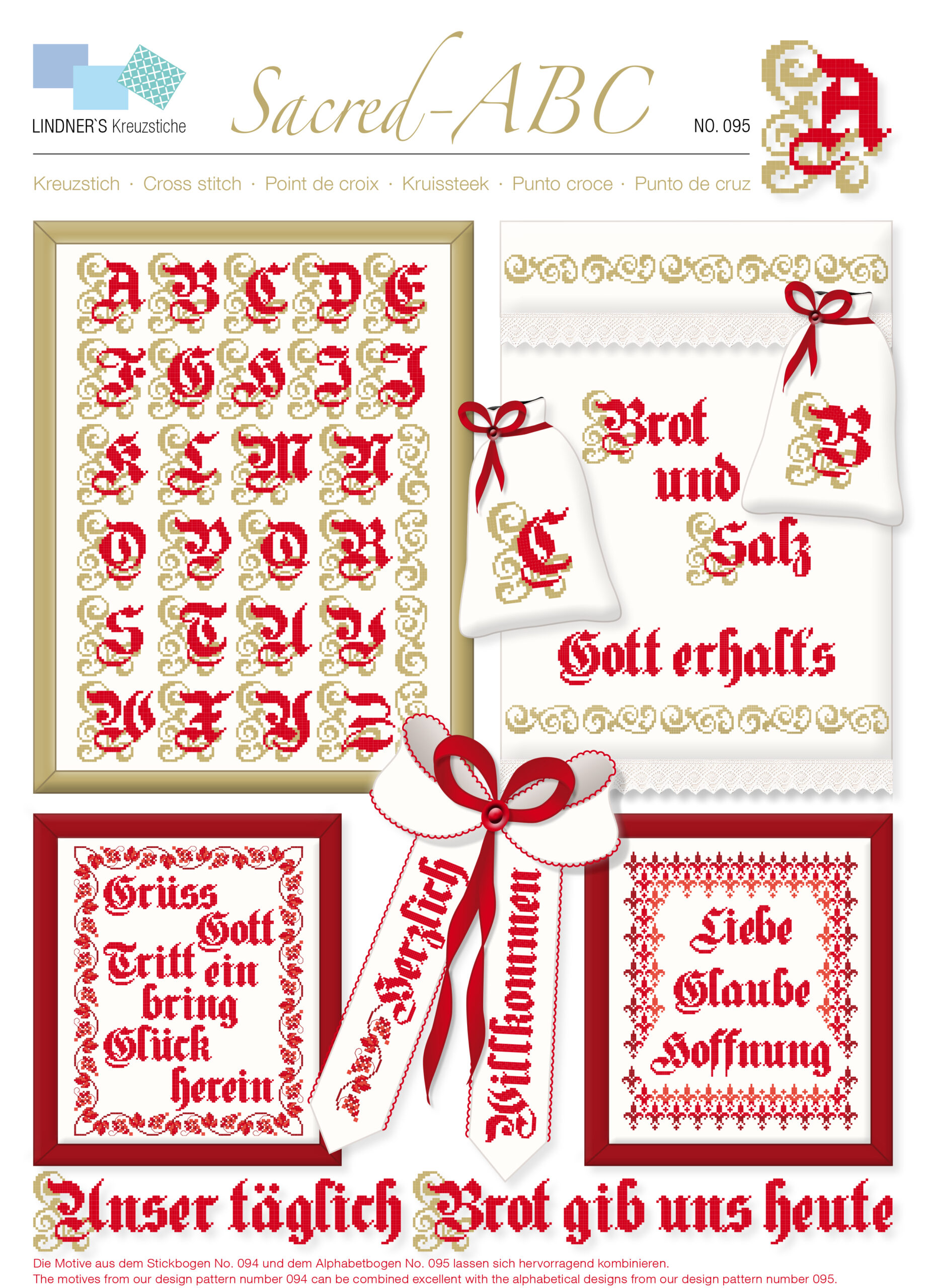 Lindners Cross Stitch Chart SacredABC ePattern