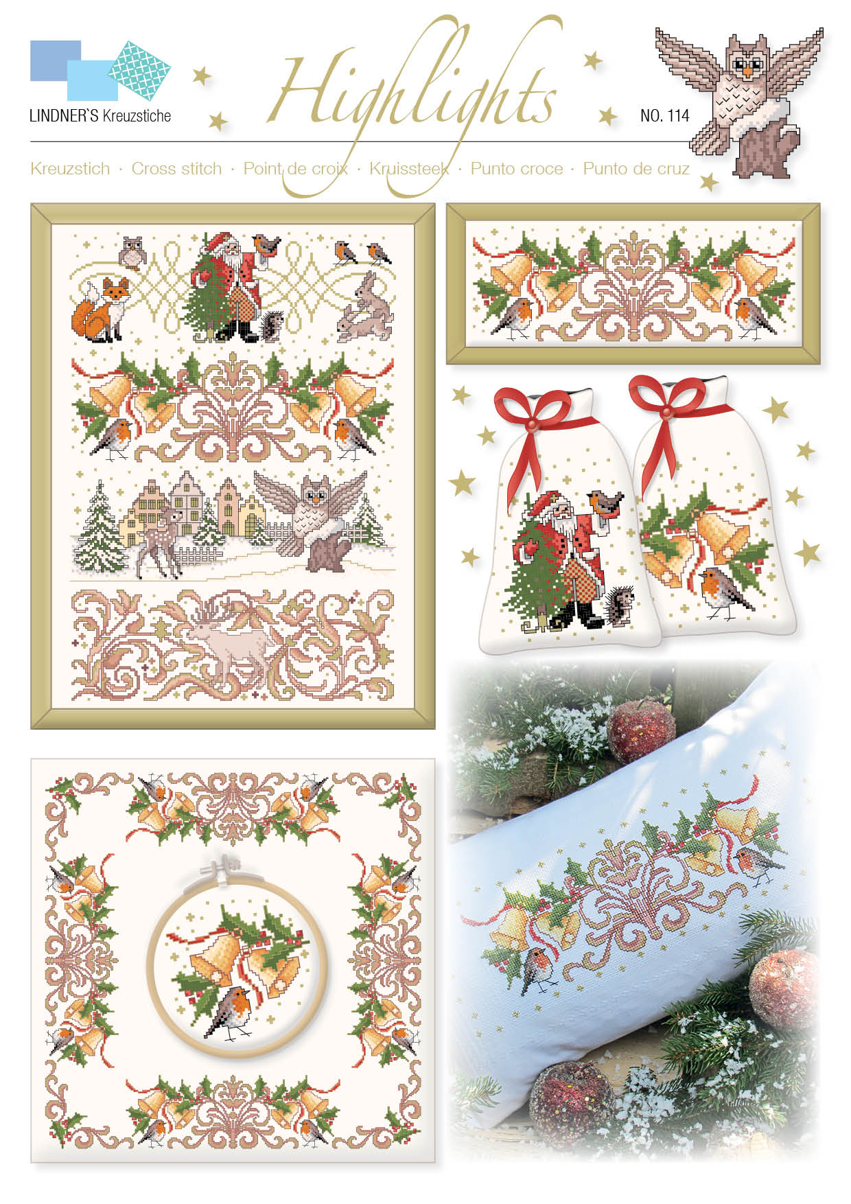 Lindners Cross Stitch Chart Highlights ePattern