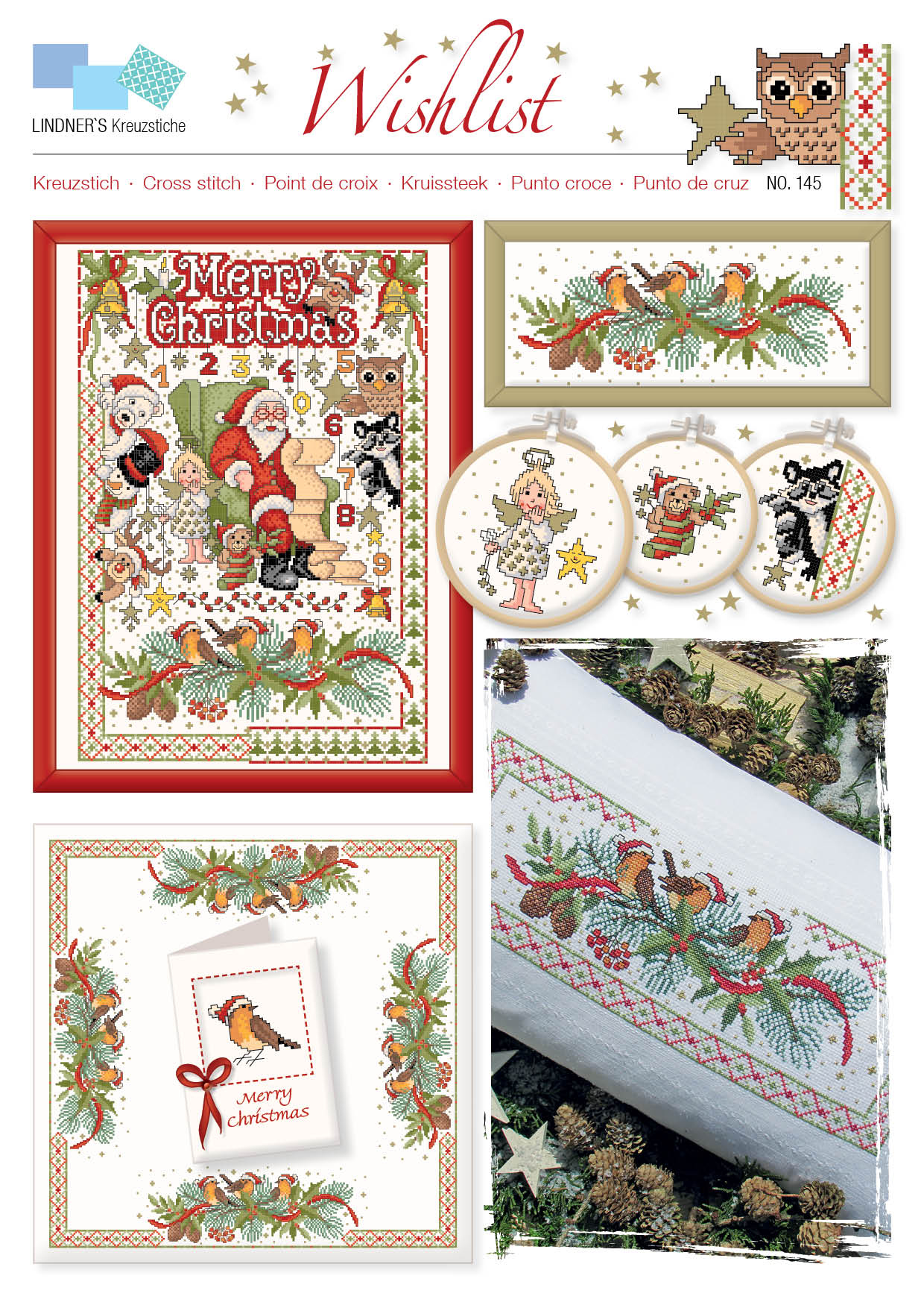 Lindners Cross Stitch Chart Wishlist ePattern