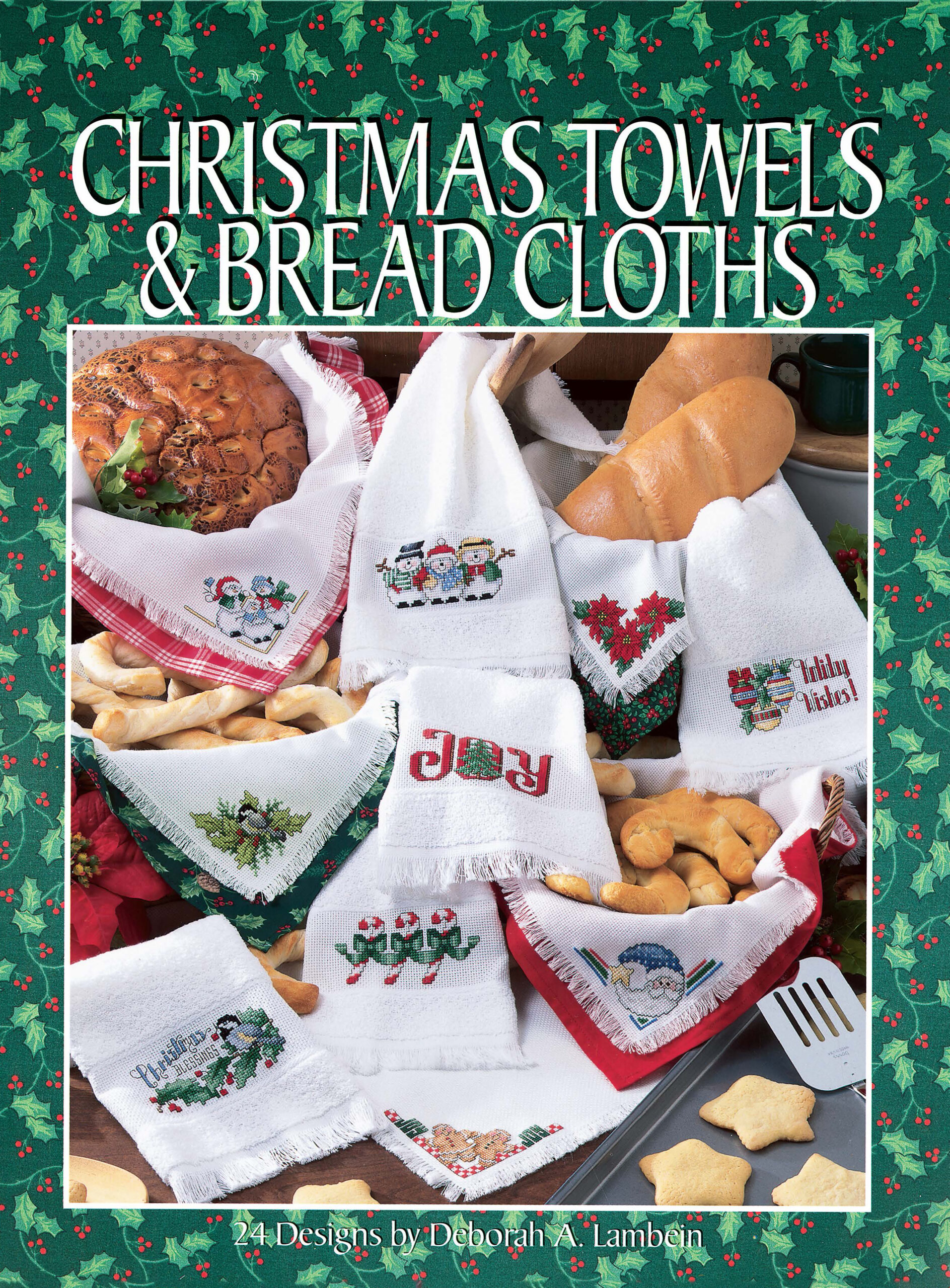 Stitcherys Christmas Towels & Bread Cloths