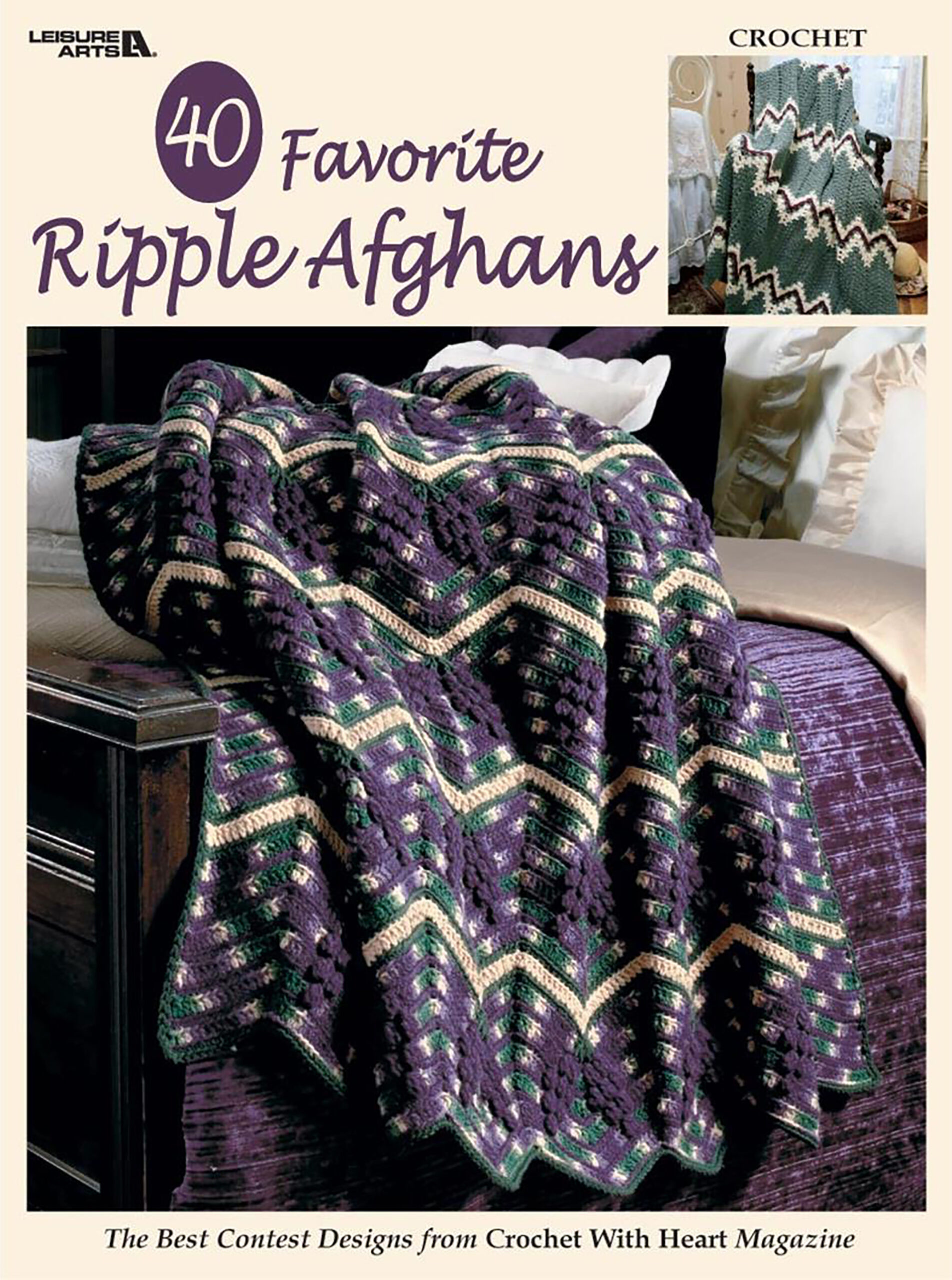 40 Favorite Ripple Afghans Crochet