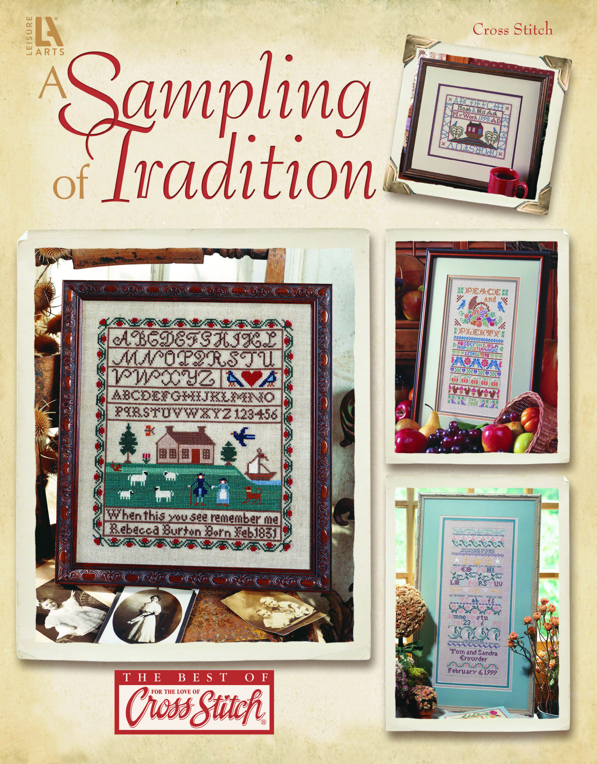 Stitchery Sampling Of Tradition Cross Stitch
