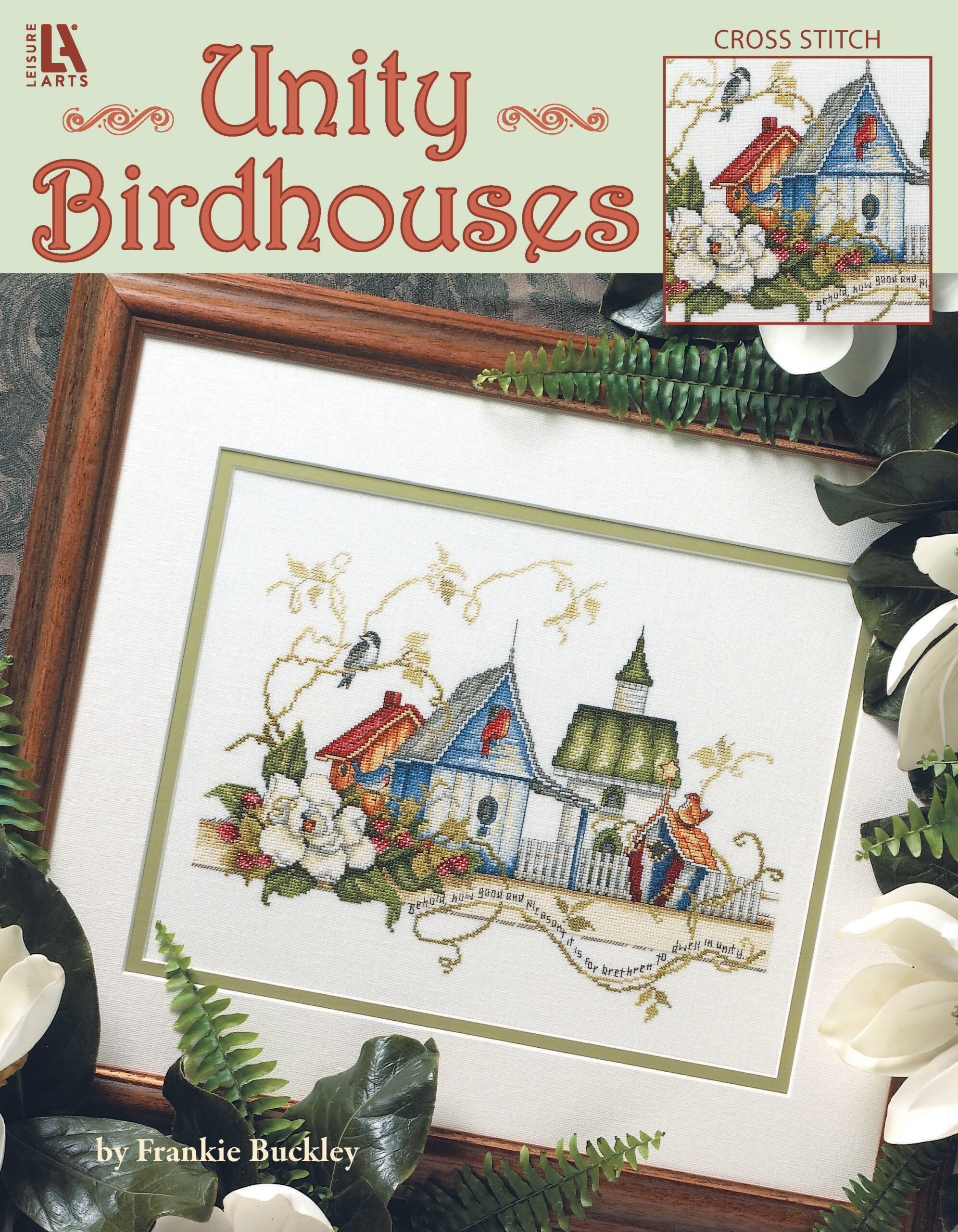 Stitchery Unity Birdhouses Cross Stitch
