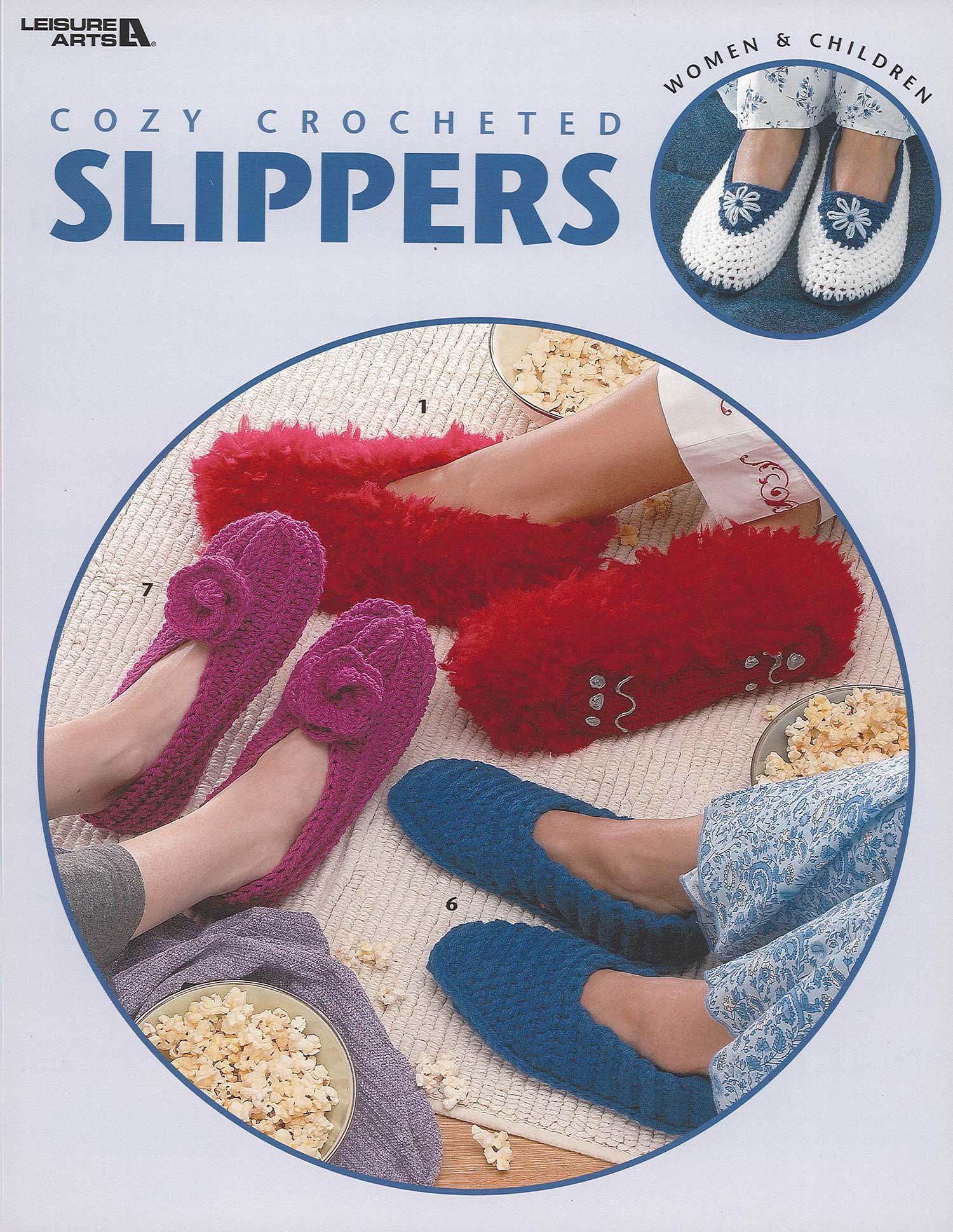 Cozy Crocheted Slippers