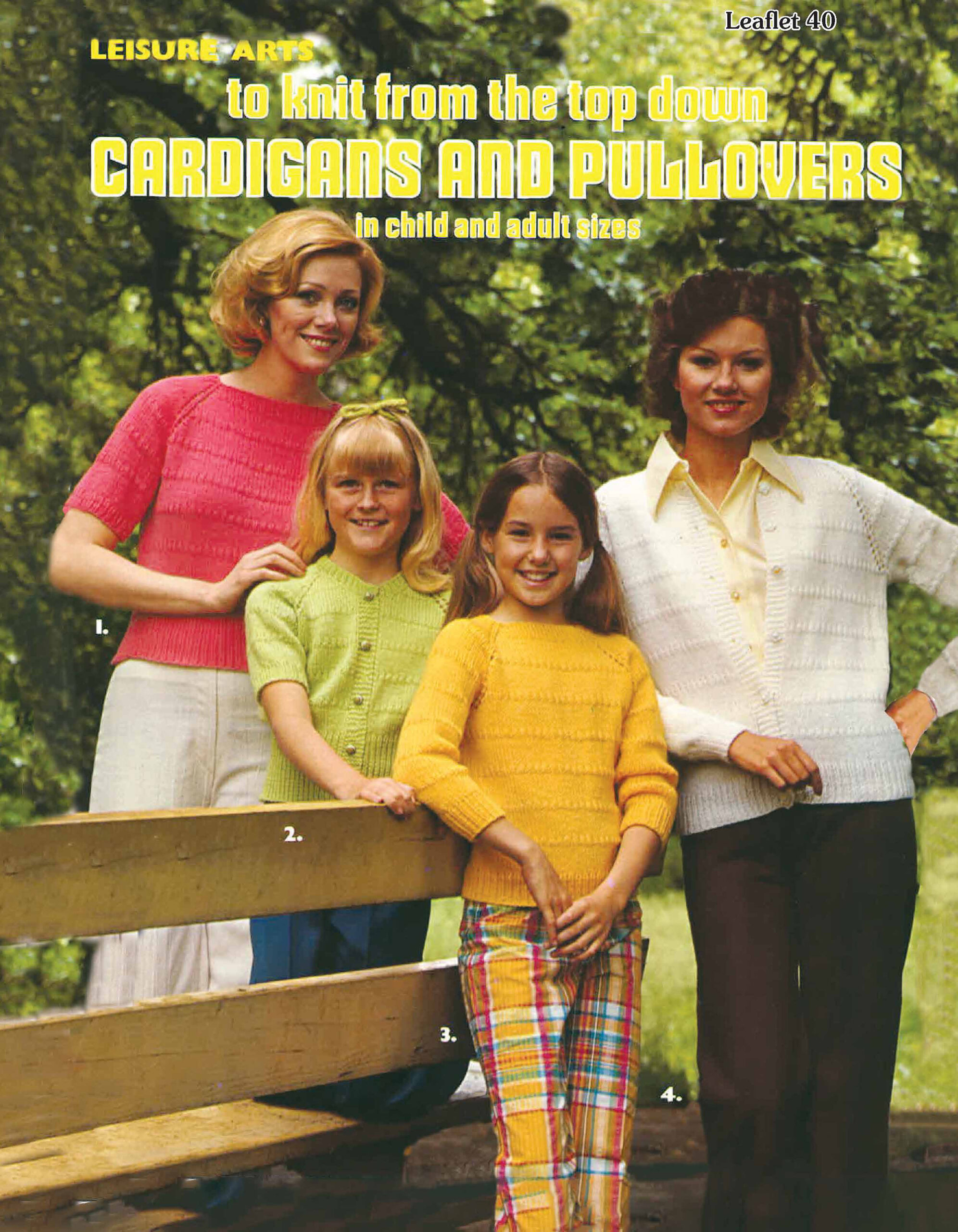 Leisure Arts eBook Knit From The Top Down Cardigans