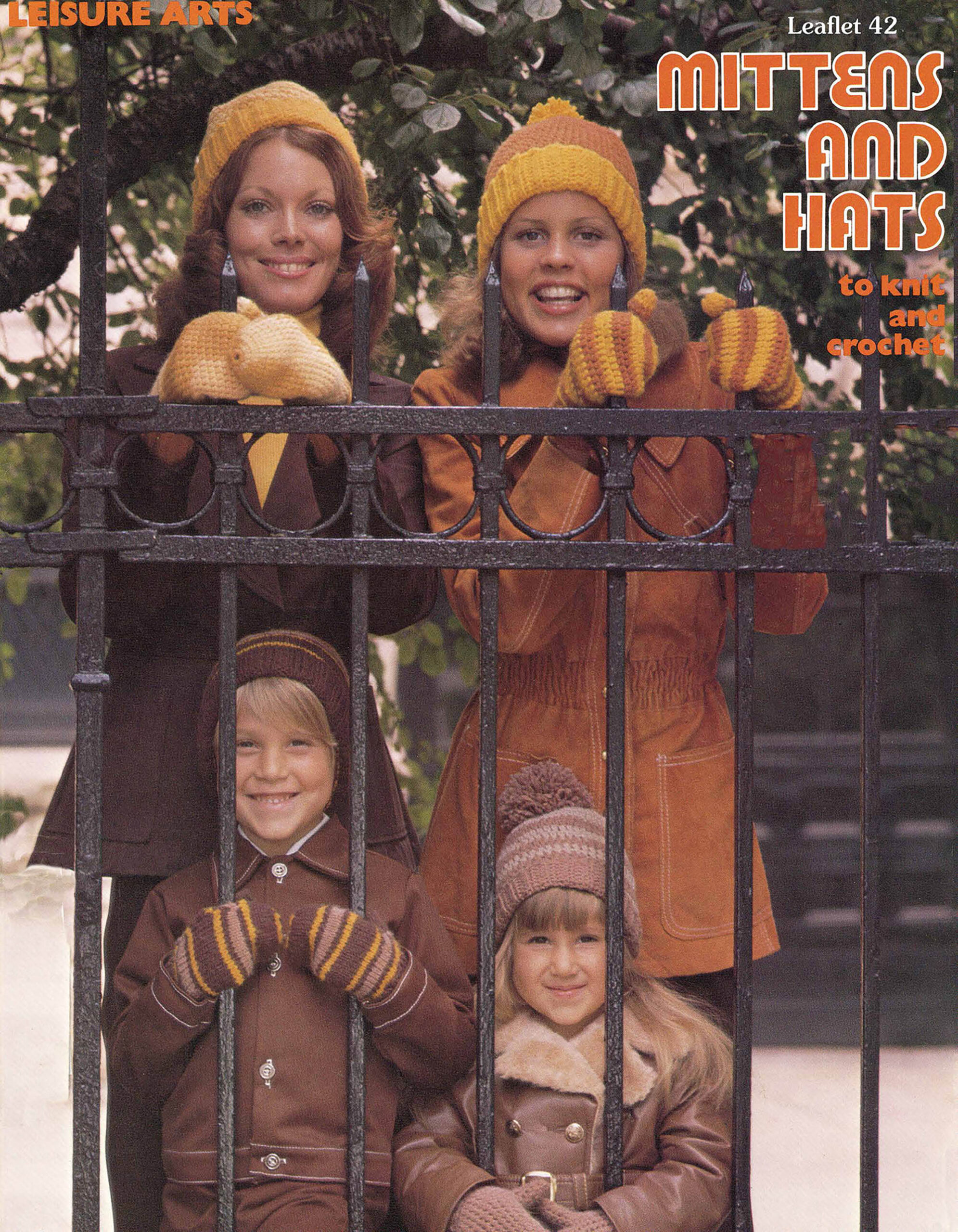 Leisure Arts Mittens And Hats To Knit And Crochet eBook