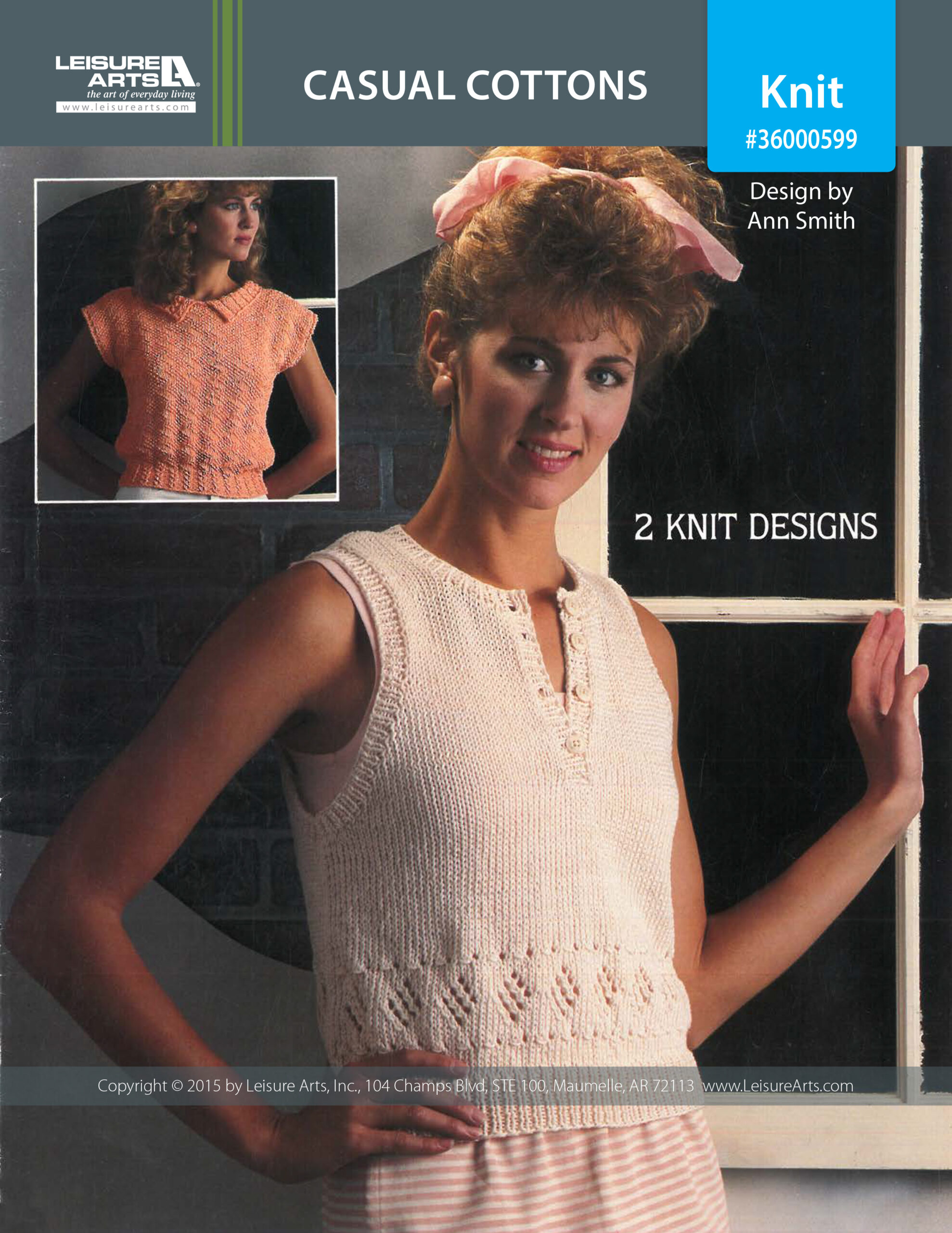 Leisure Arts Casual Cottons Knit eBook