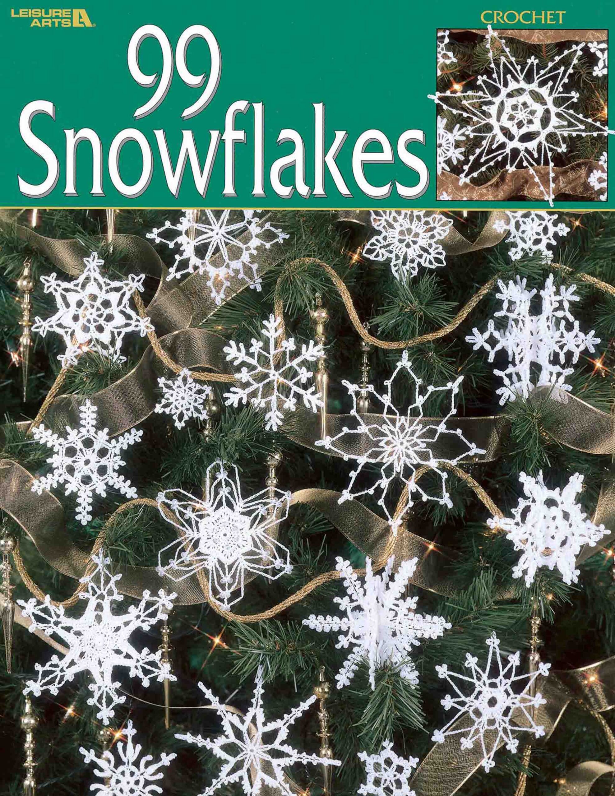 Leisure Arts 99 Snowflakes Crochet eBook
