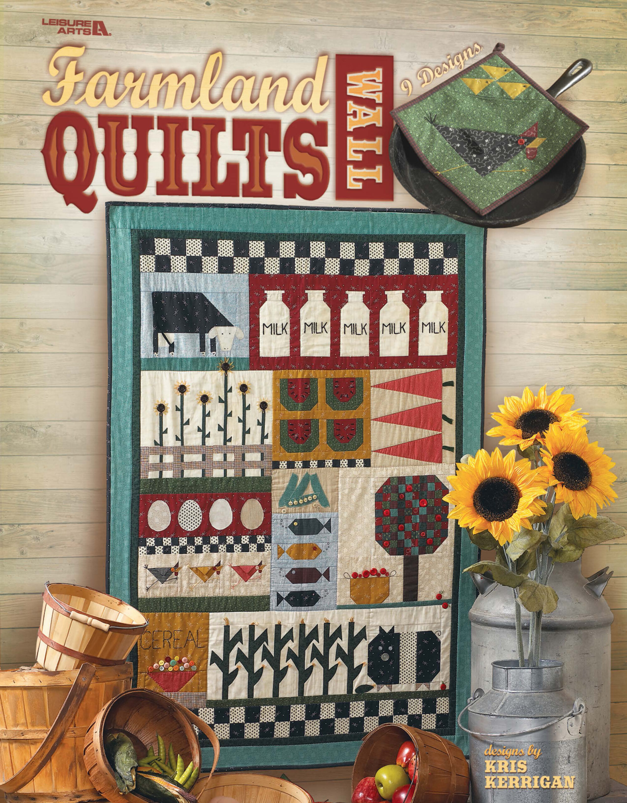 Leisure Arts Farmland Wall Quilts eBook