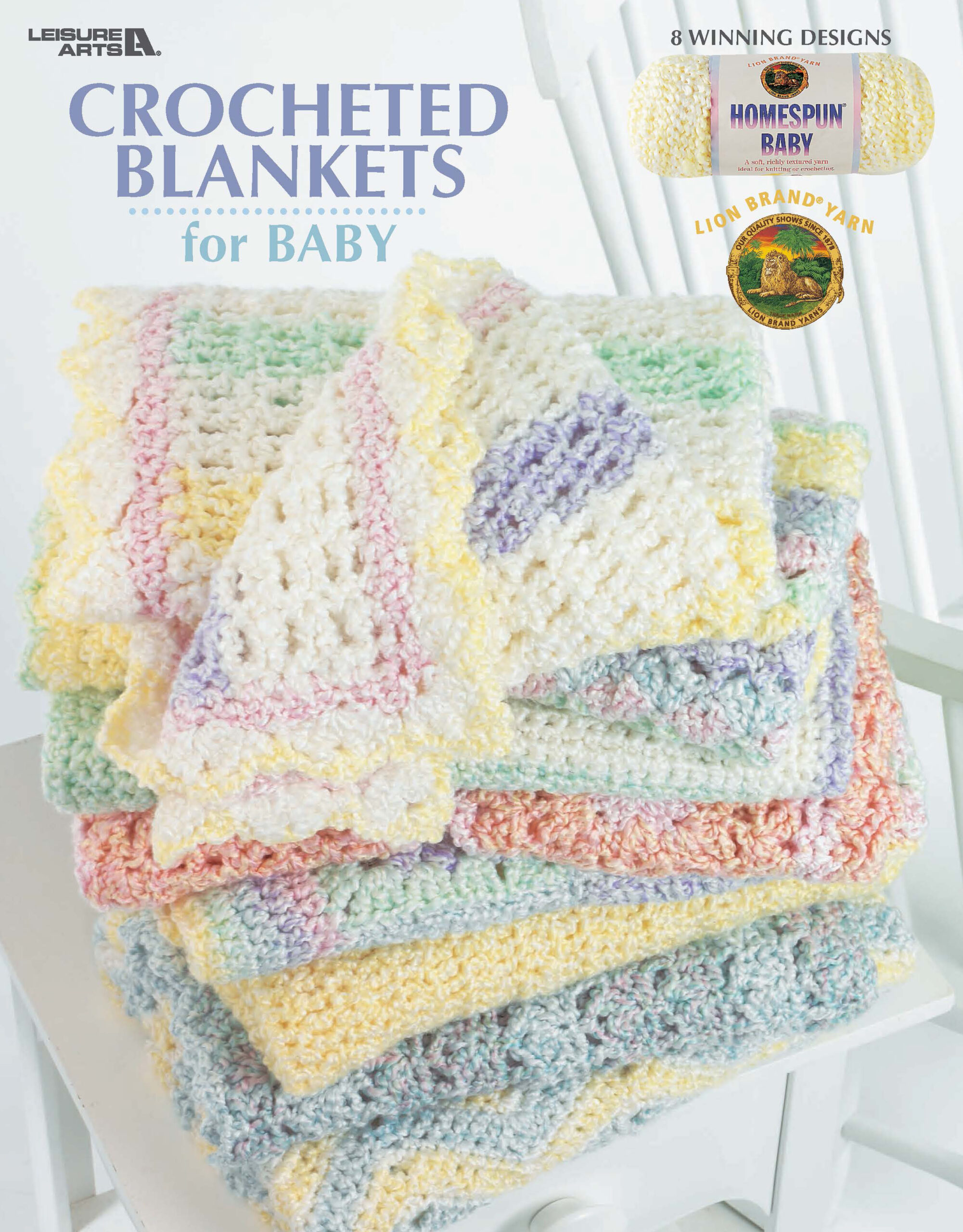 Leisure Arts Crochet Blankets for Baby eBook