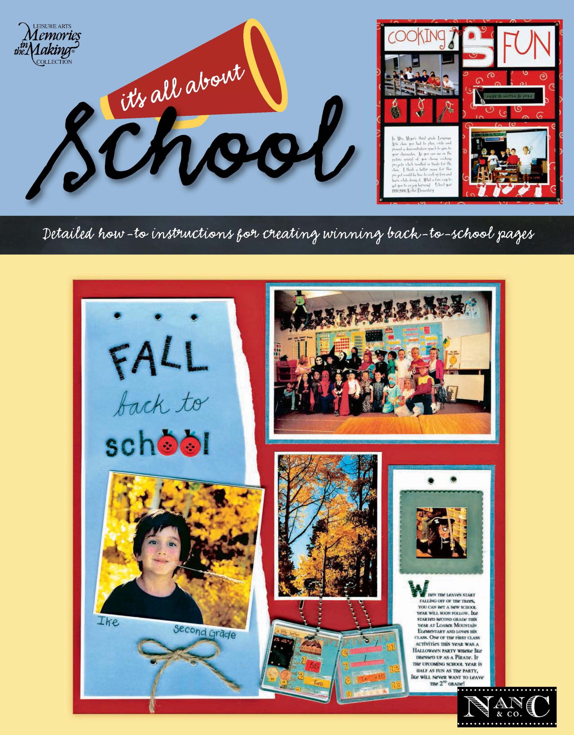 Leisure Arts Its All About School eBook