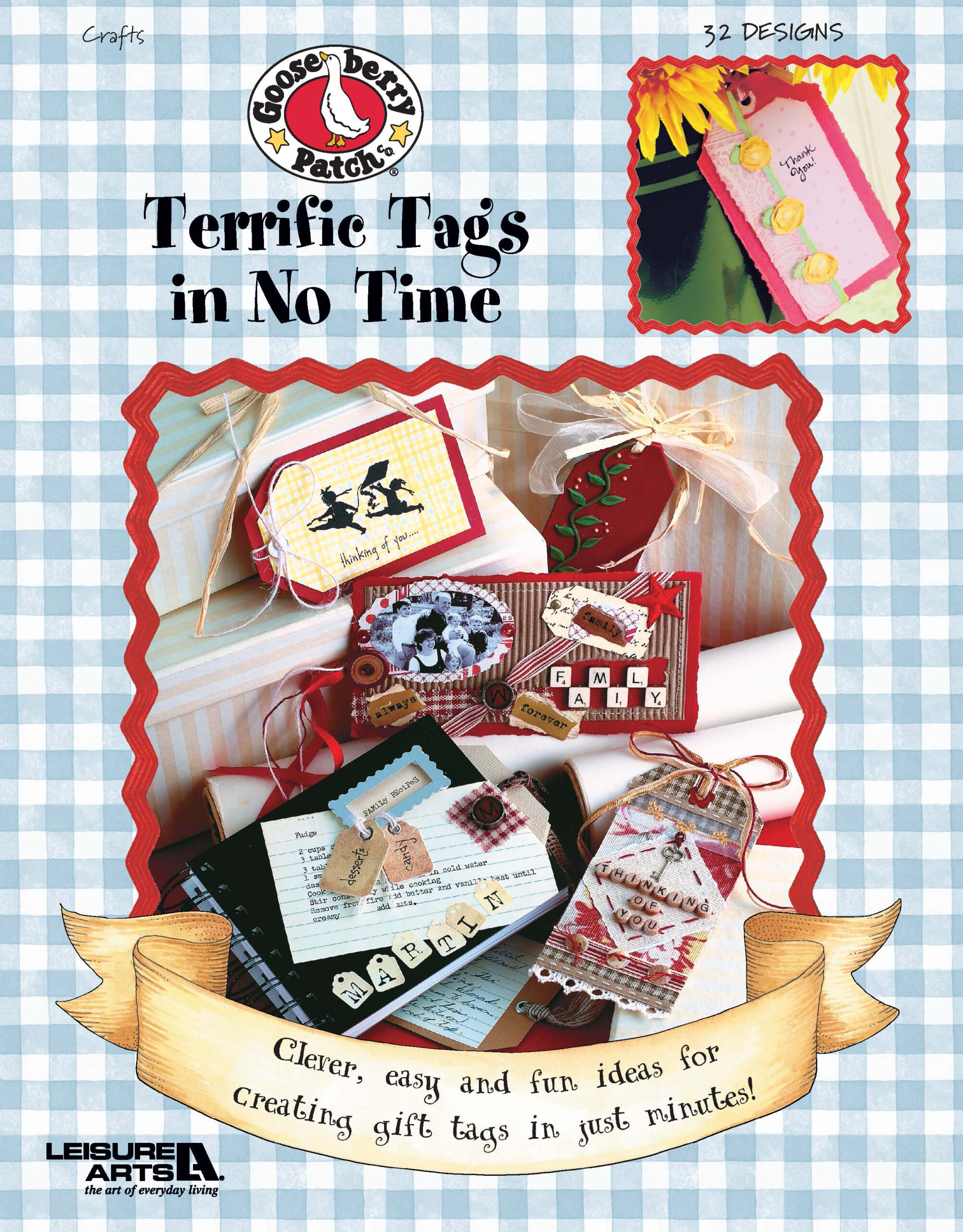 Leisure Arts Gooseberry Patch Terrific Tags In No Time eBook
