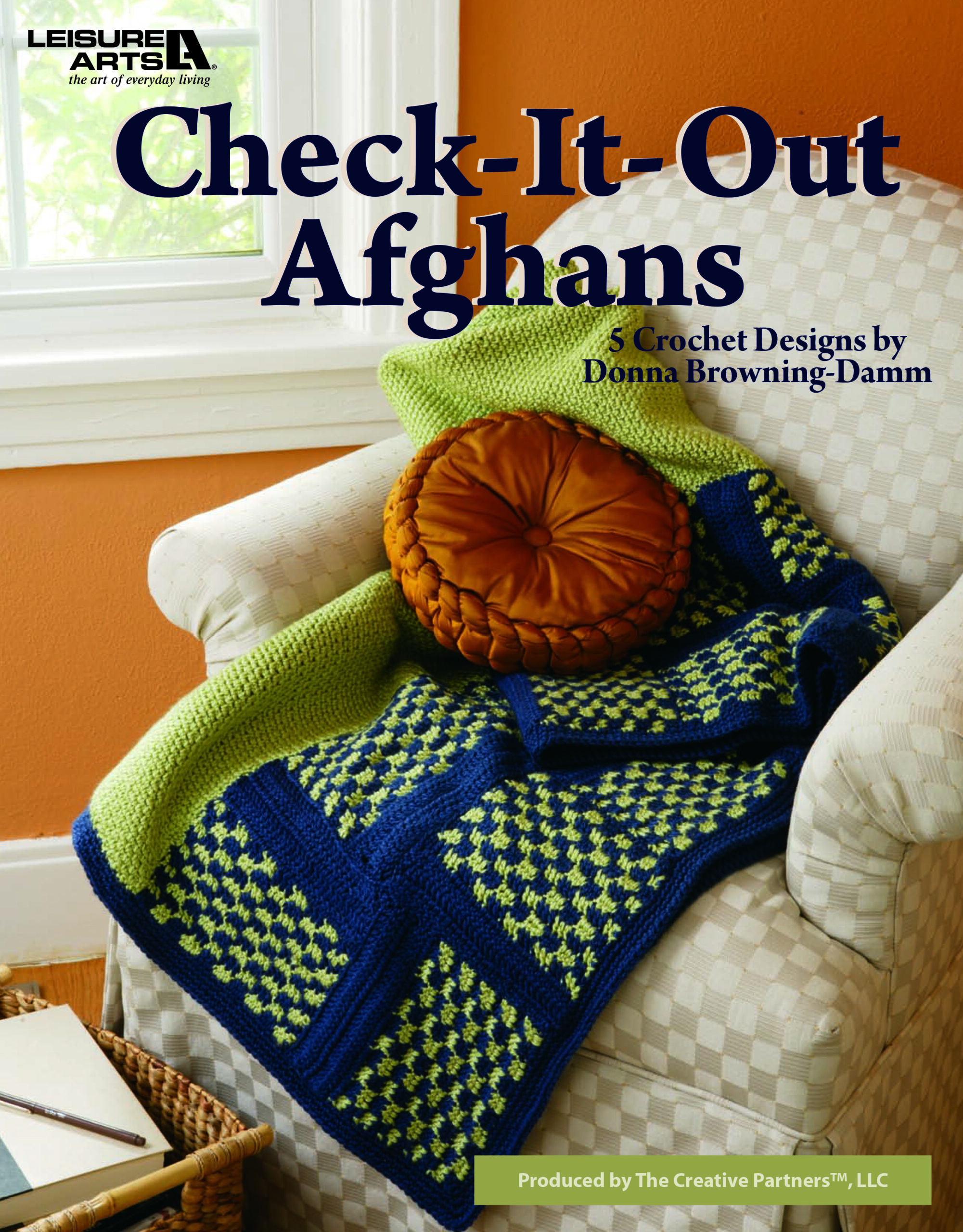 Leisure Arts Check It Out Afghans Crochet eBook