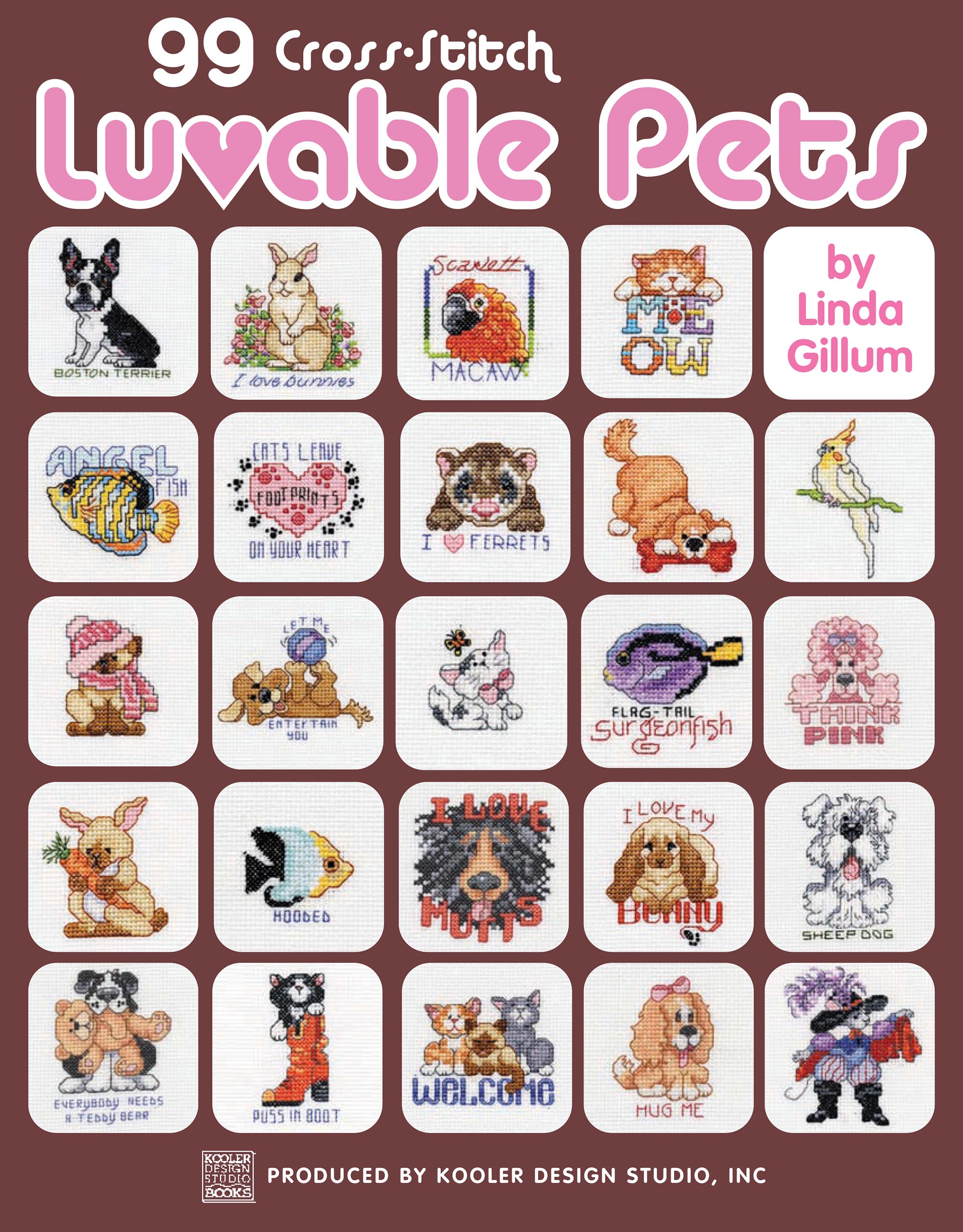 Leisure Arts 99 CrossStitch Luvable Pets eBook