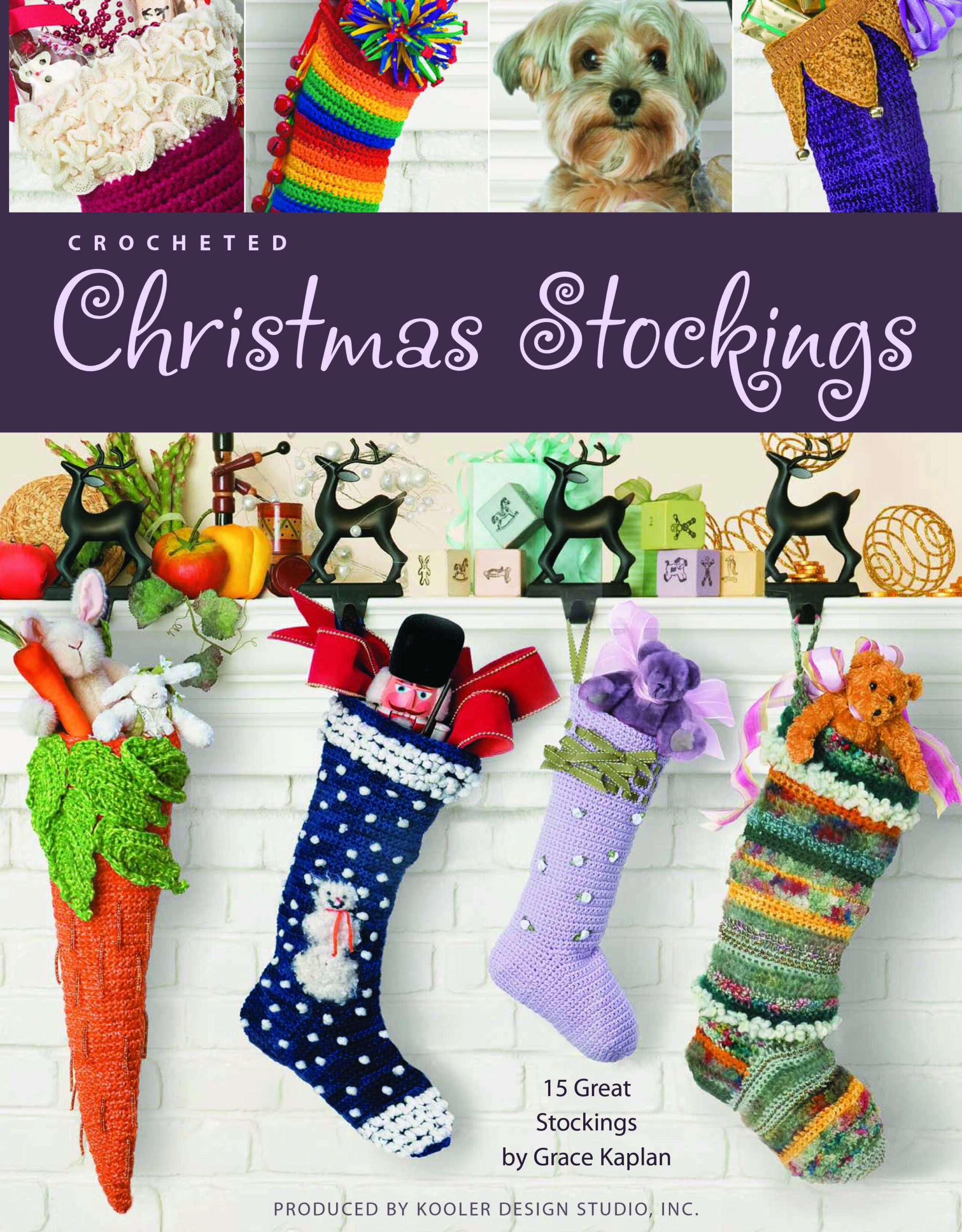 Leisure Arts Crocheted Christmas Stockings eBook