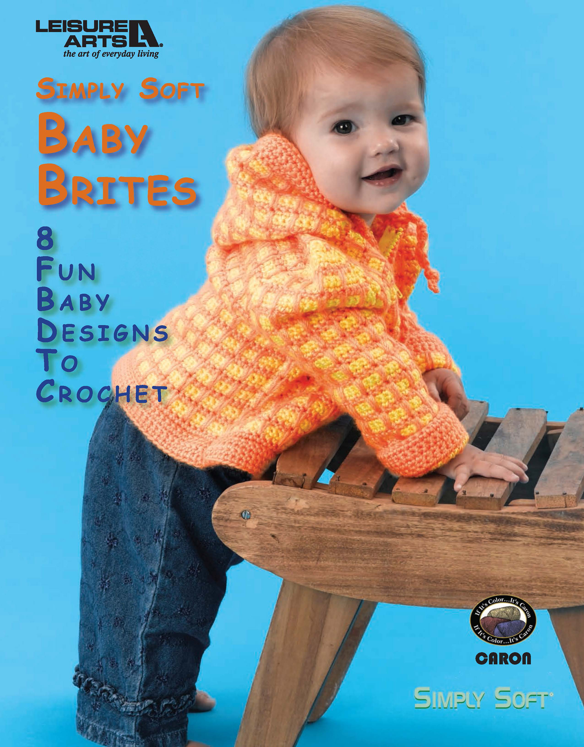 Leisure Arts Simply Soft Baby Brights Crochet eBook
