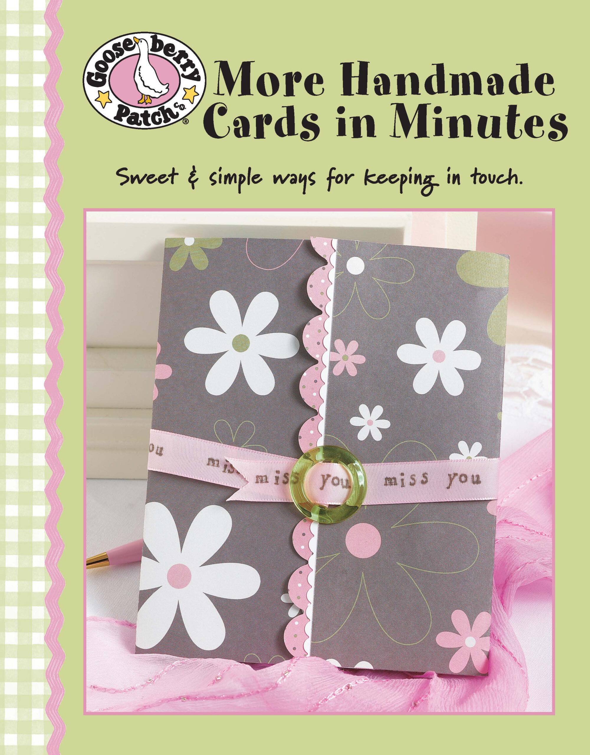 Leisure Arts Gooseberry Patch More Handmade Cards In Minutes eBook