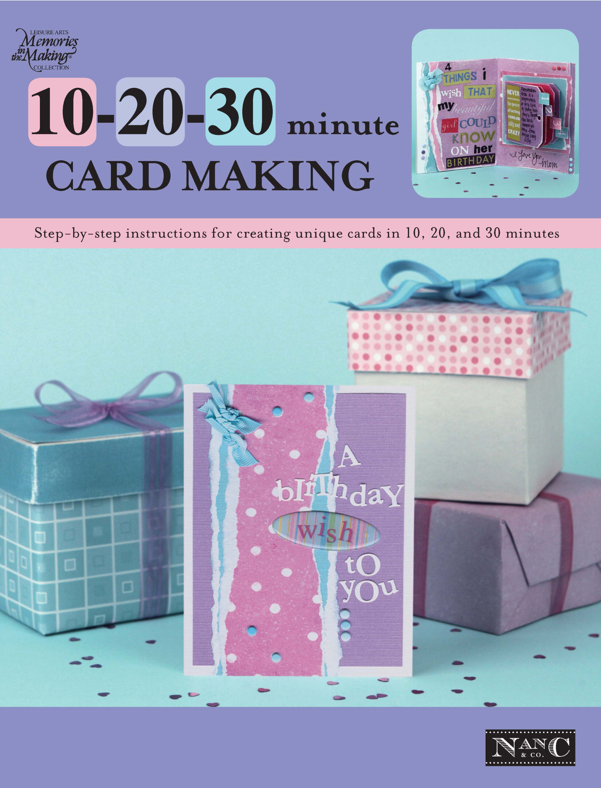 Leisure Arts 102030 Minute Card Making eBook