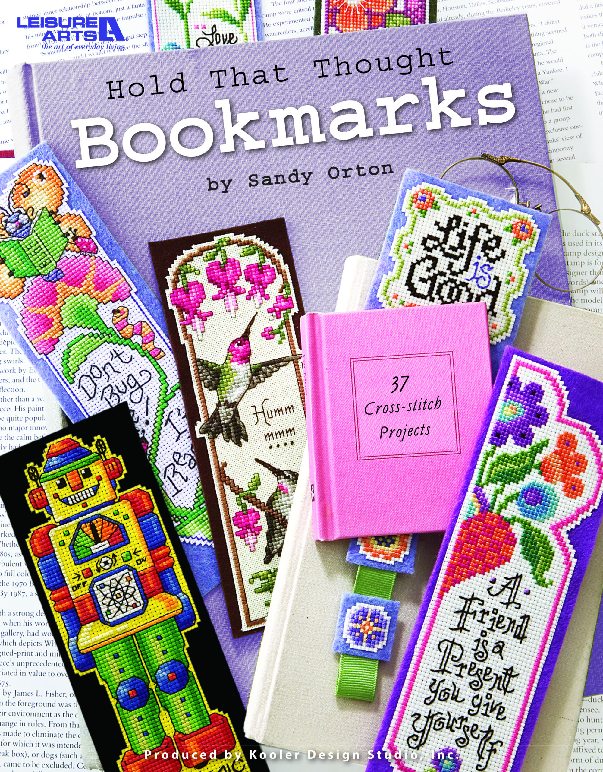 Leisure Arts Hold that Thought Bookmarks Cross Stitch eBook