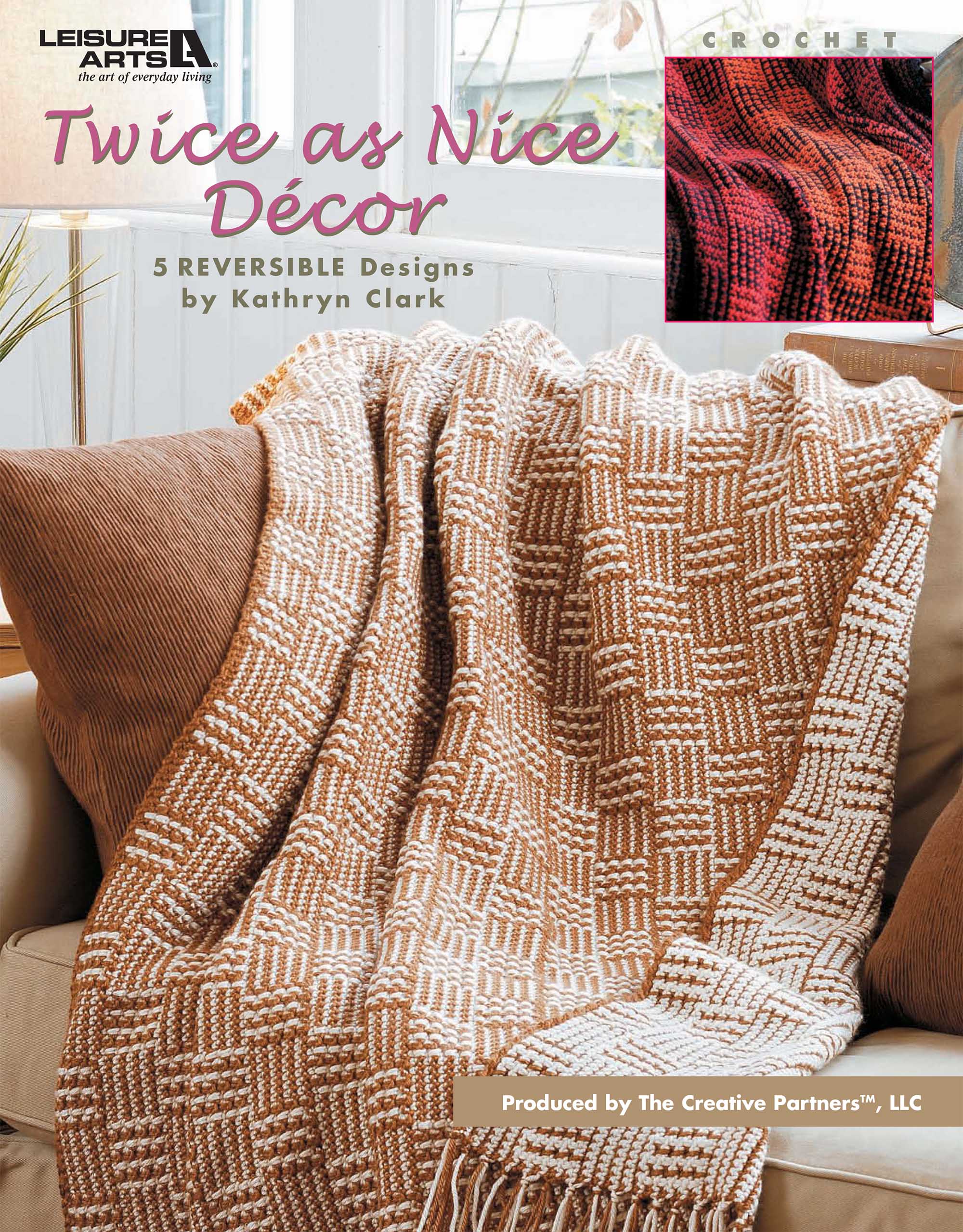 Leisure Arts Twice As Nice DÃ©cor Crochet eBook