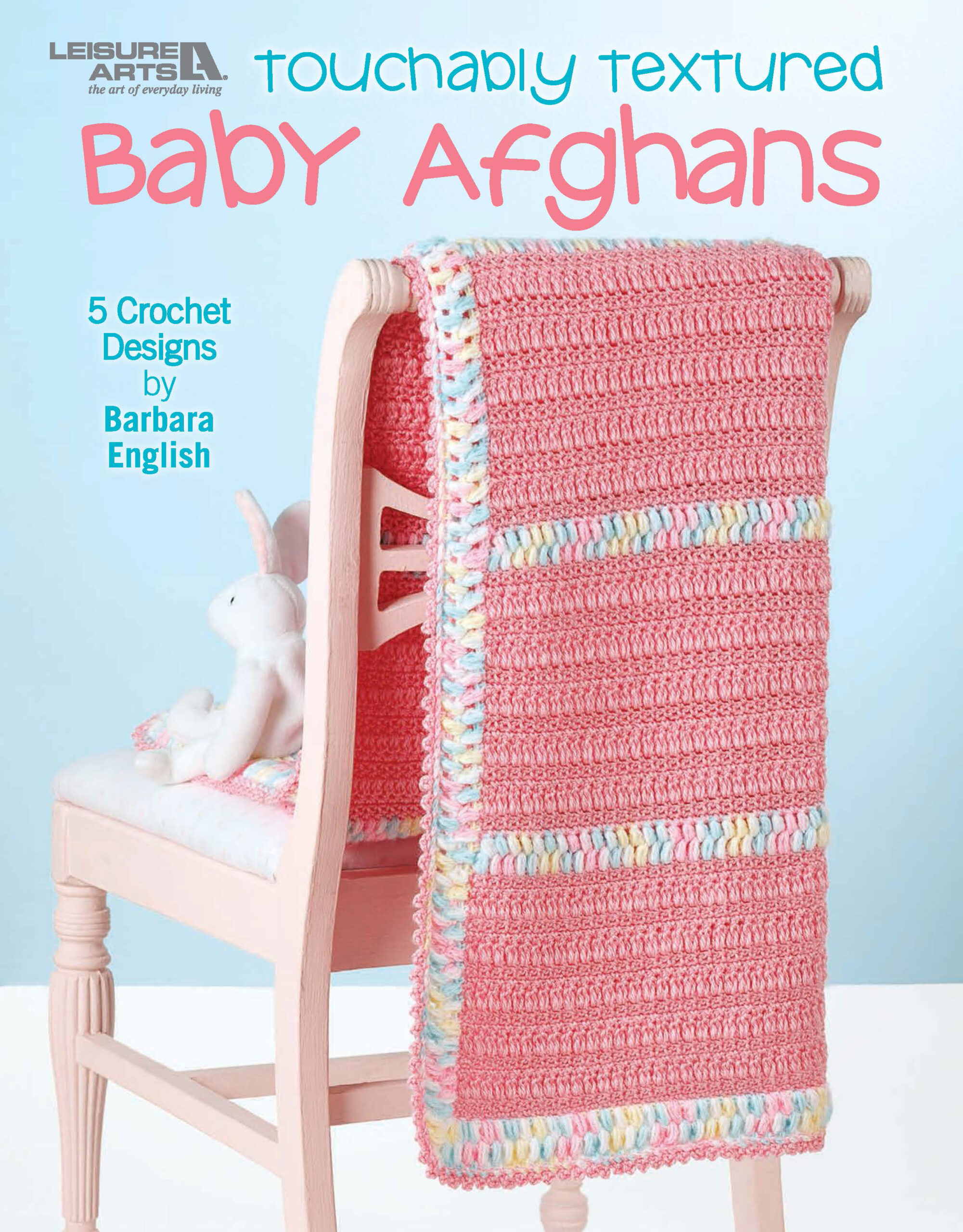 Leisure Arts Touchably Textured Baby Afghans Crochet eBook