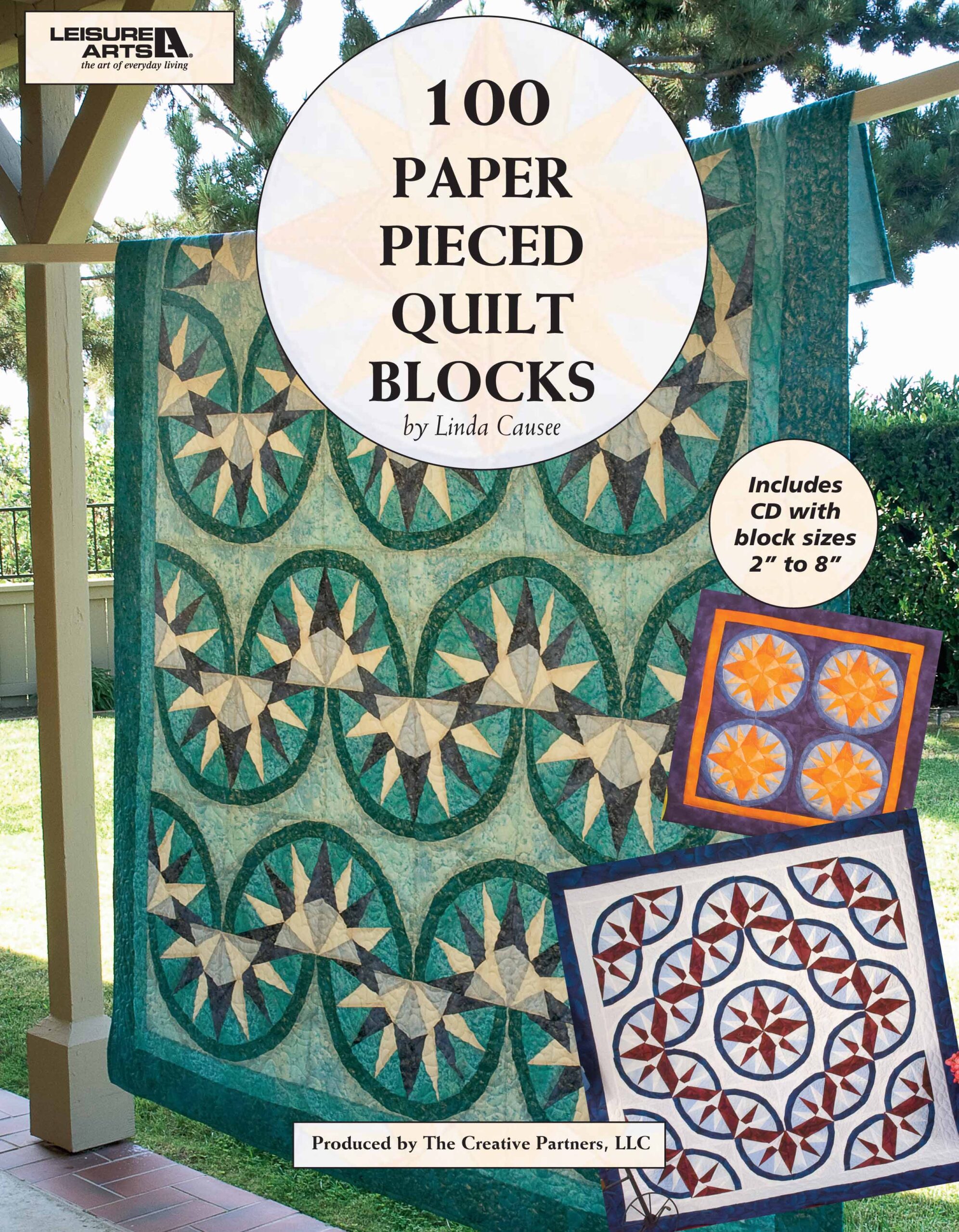 Leisure Arts 100 Paper Pieced Quilt Blocks With CD eBook