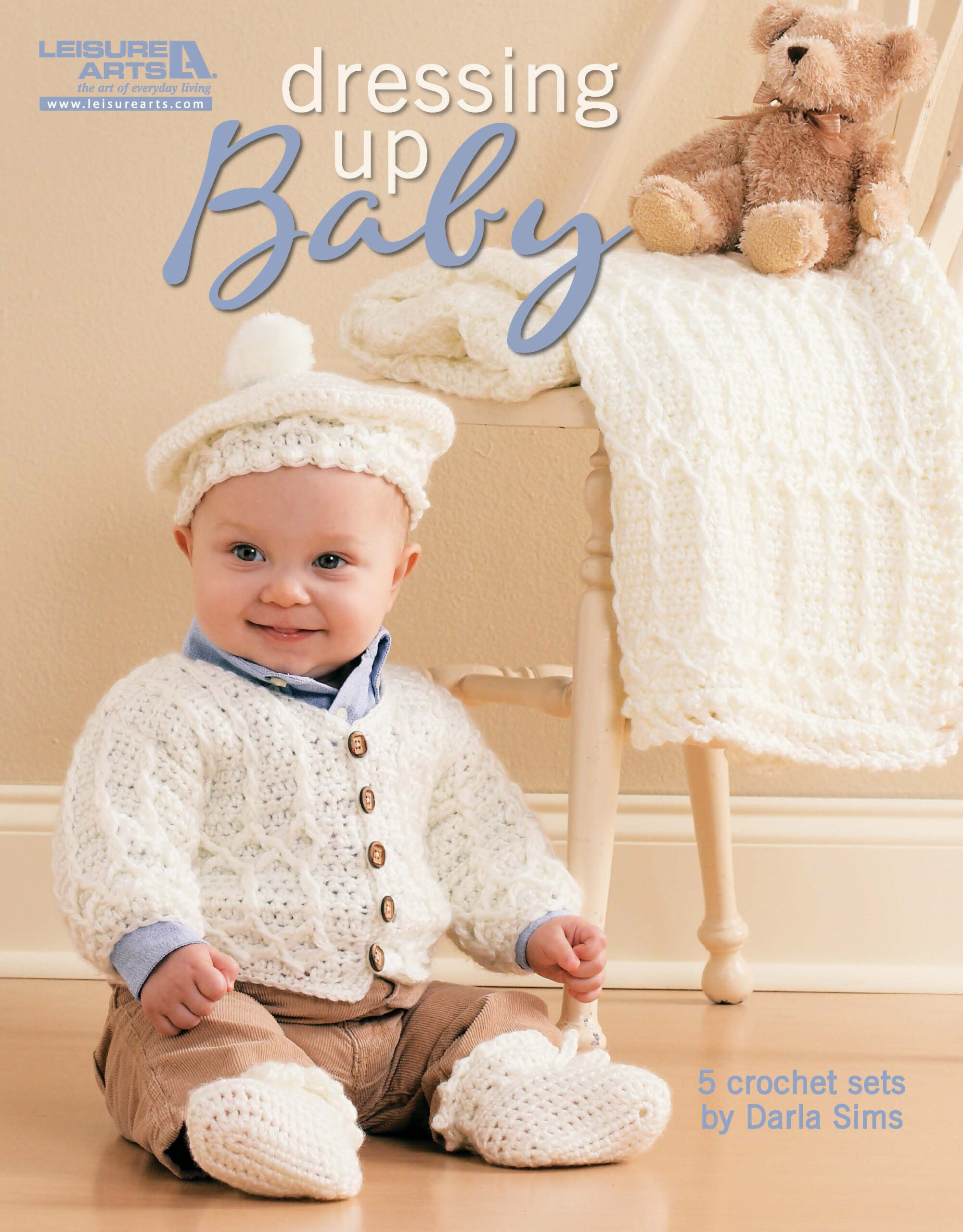 Leisure Arts Dressing Up Baby Crochet eBook