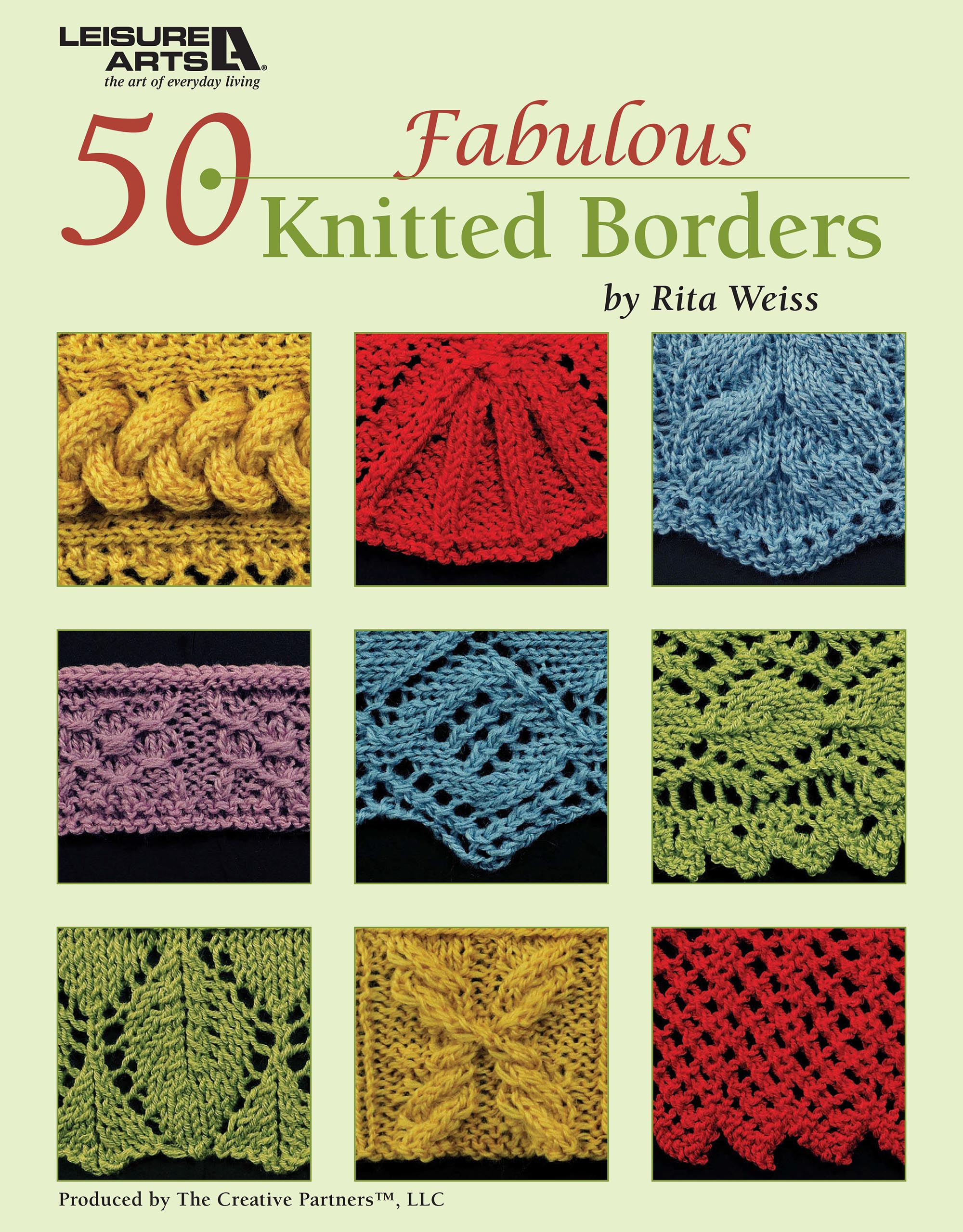 Leisure Arts Books 50 Fab Knitted Borders eBook
