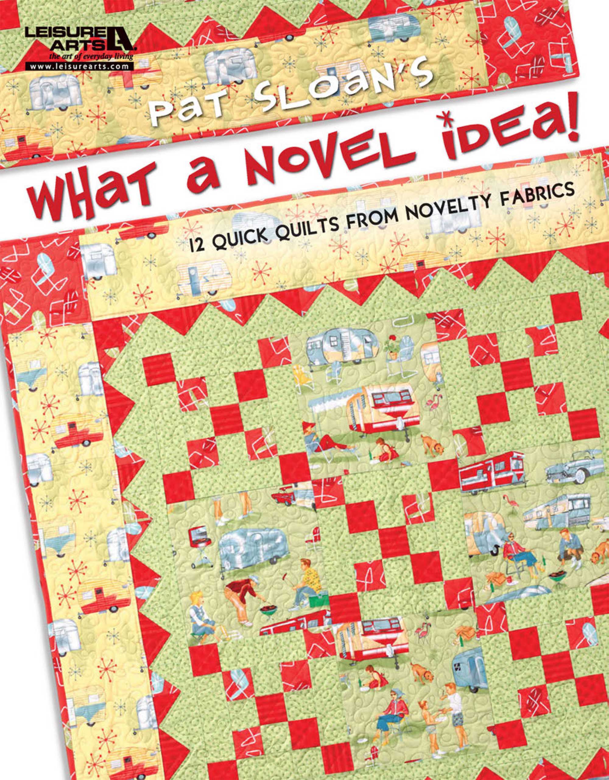 Leisure Arts Pat Sloans What a Novel Idea eBook