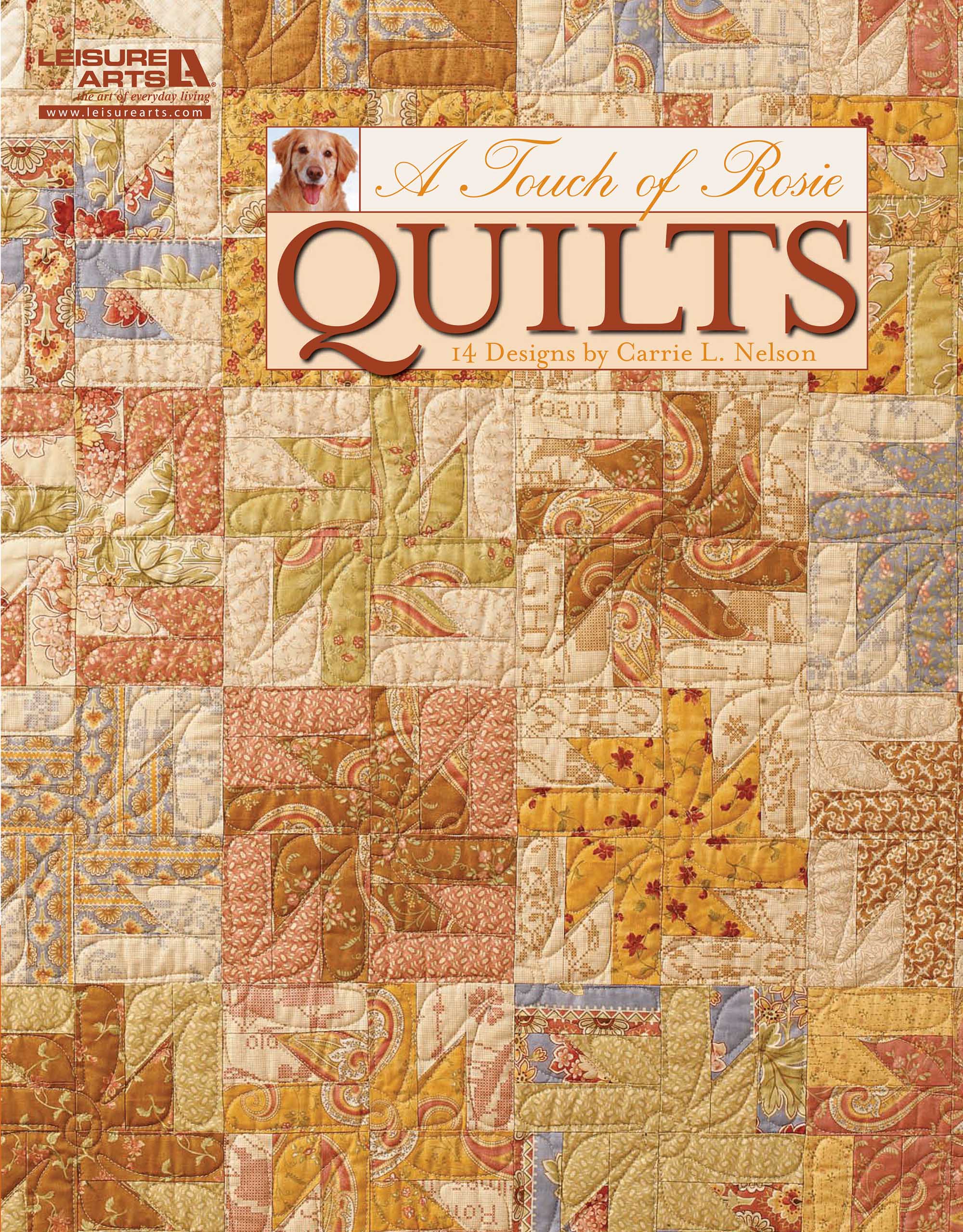 Leisure Arts Touch of Rosie Quilts eBook