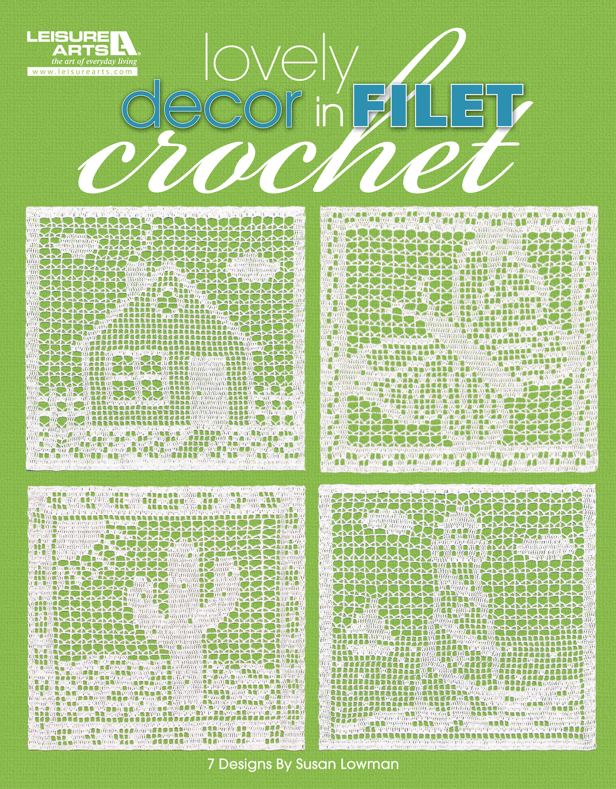 Leisure Arts eBook Lovely DÃ©cor In Filet Crochet