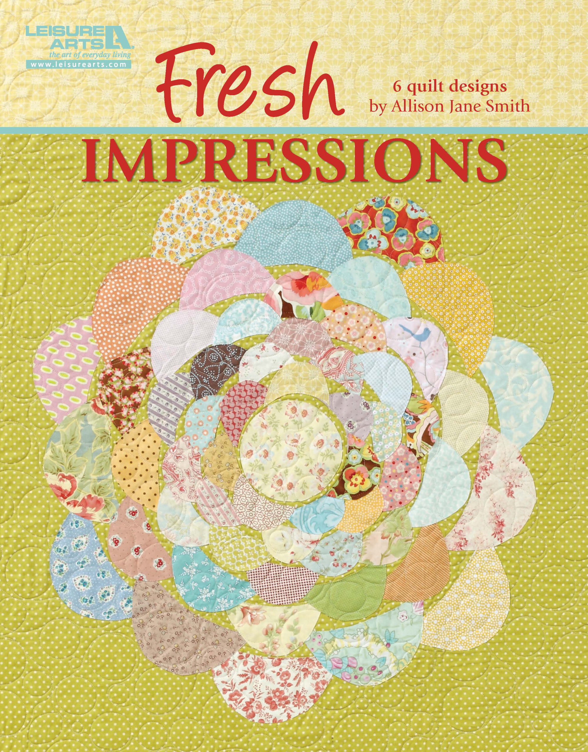 Leisure Arts Fresh Impressions Quilt eBook