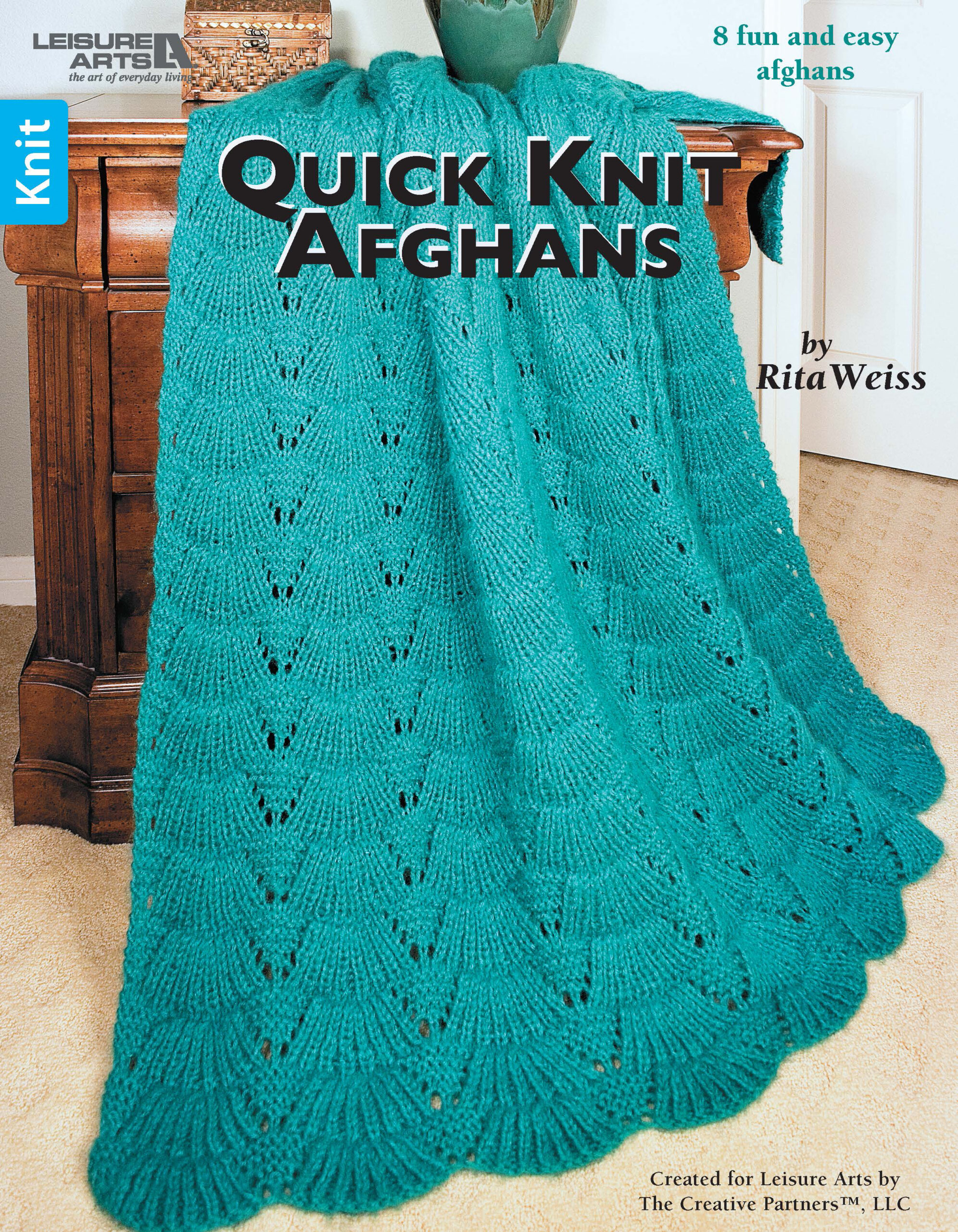 Leisure Arts Quick Knit Afghans eBook