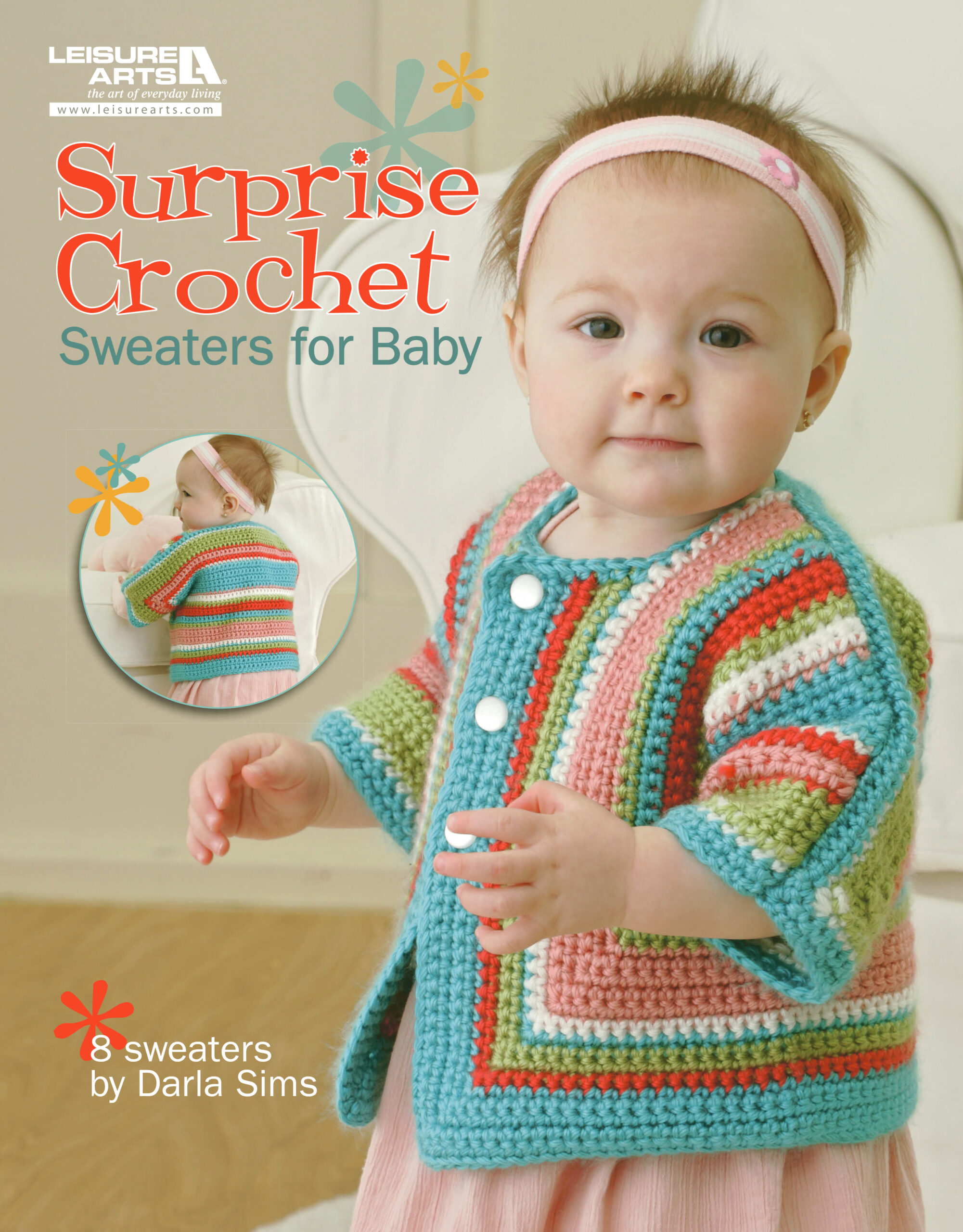Leisure Arts Surprise Crochet Sweaters For Baby eBook