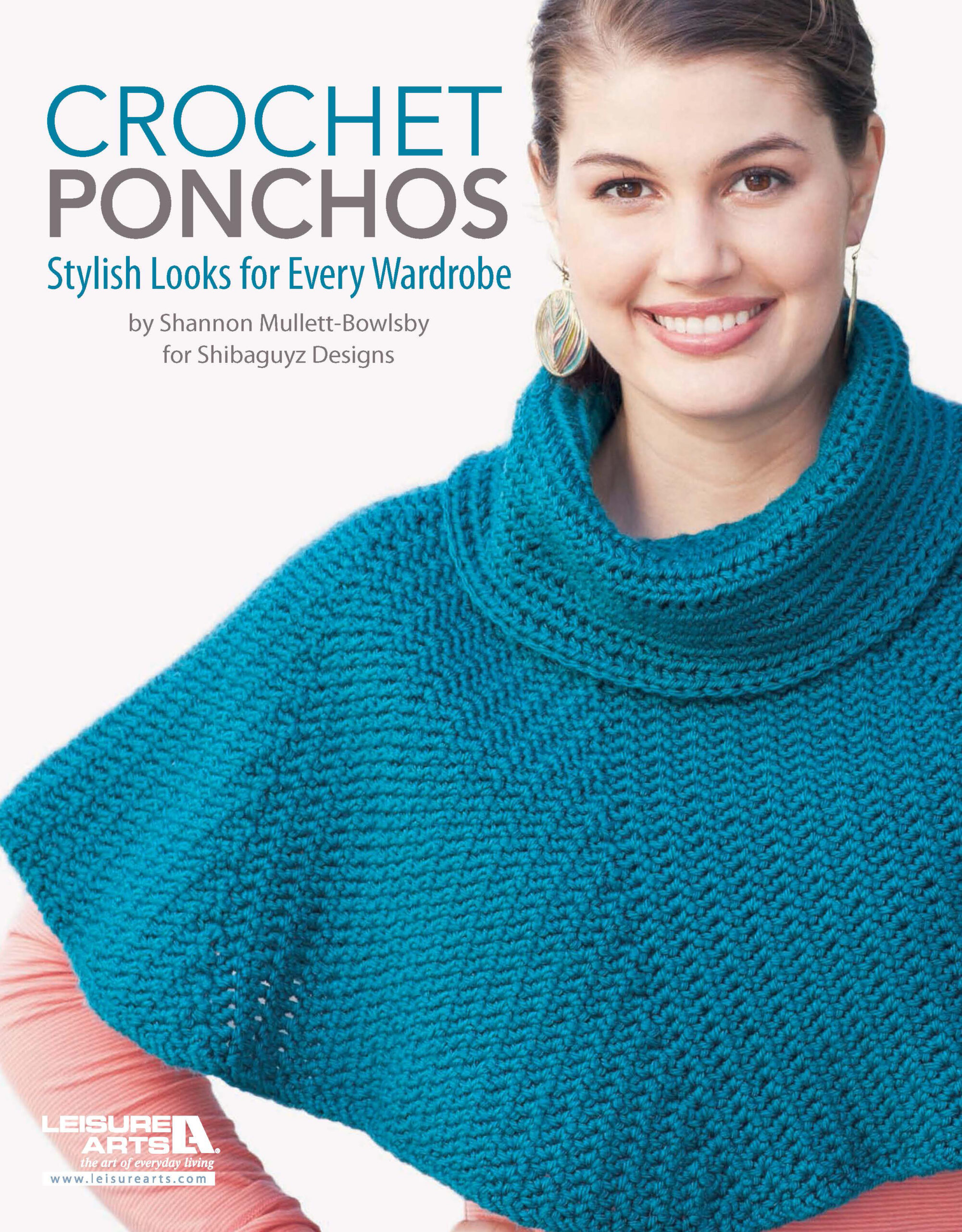 Leisure Arts Crochet Ponchos eBook