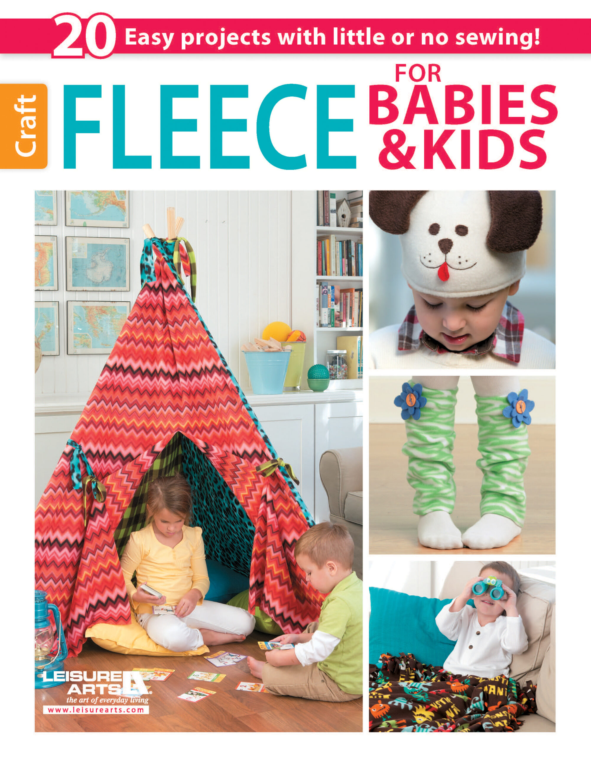 Leisure Arts Fleece for Babies Kids Craft eBook