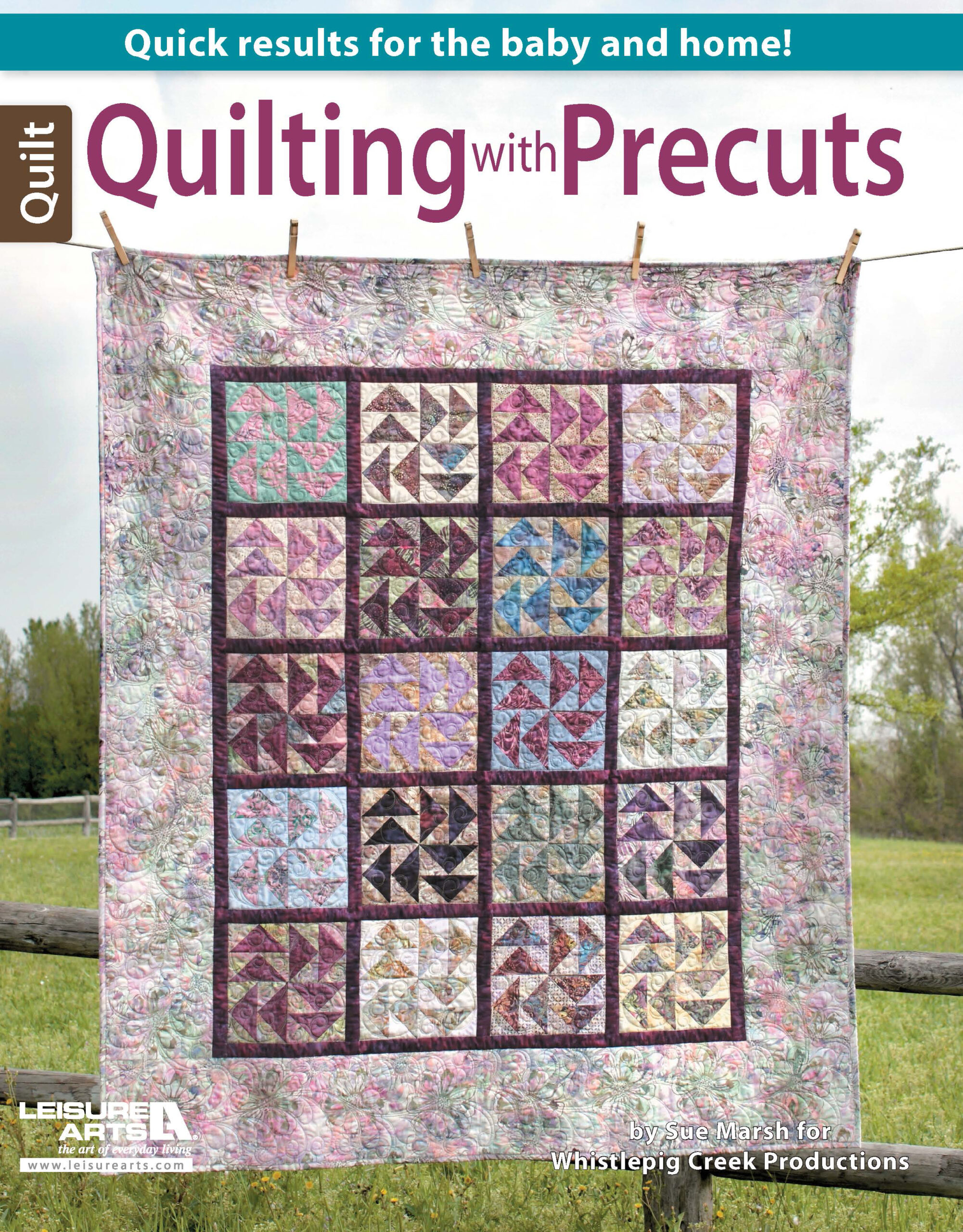 Leisure Arts Quilting With Precuts eBook