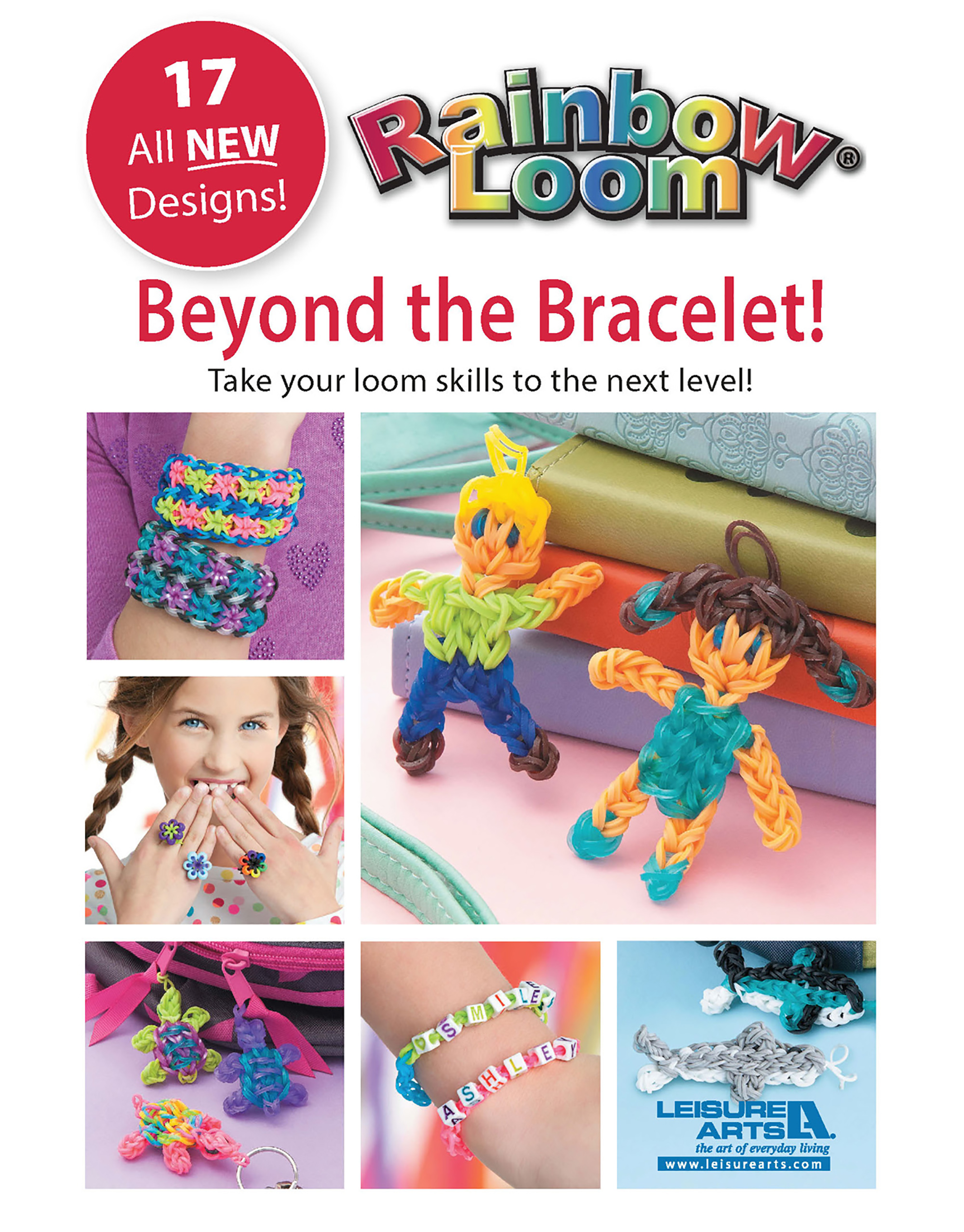 Leisure Arts Rainbow Loom Beyond The Bracelet Craft eBook