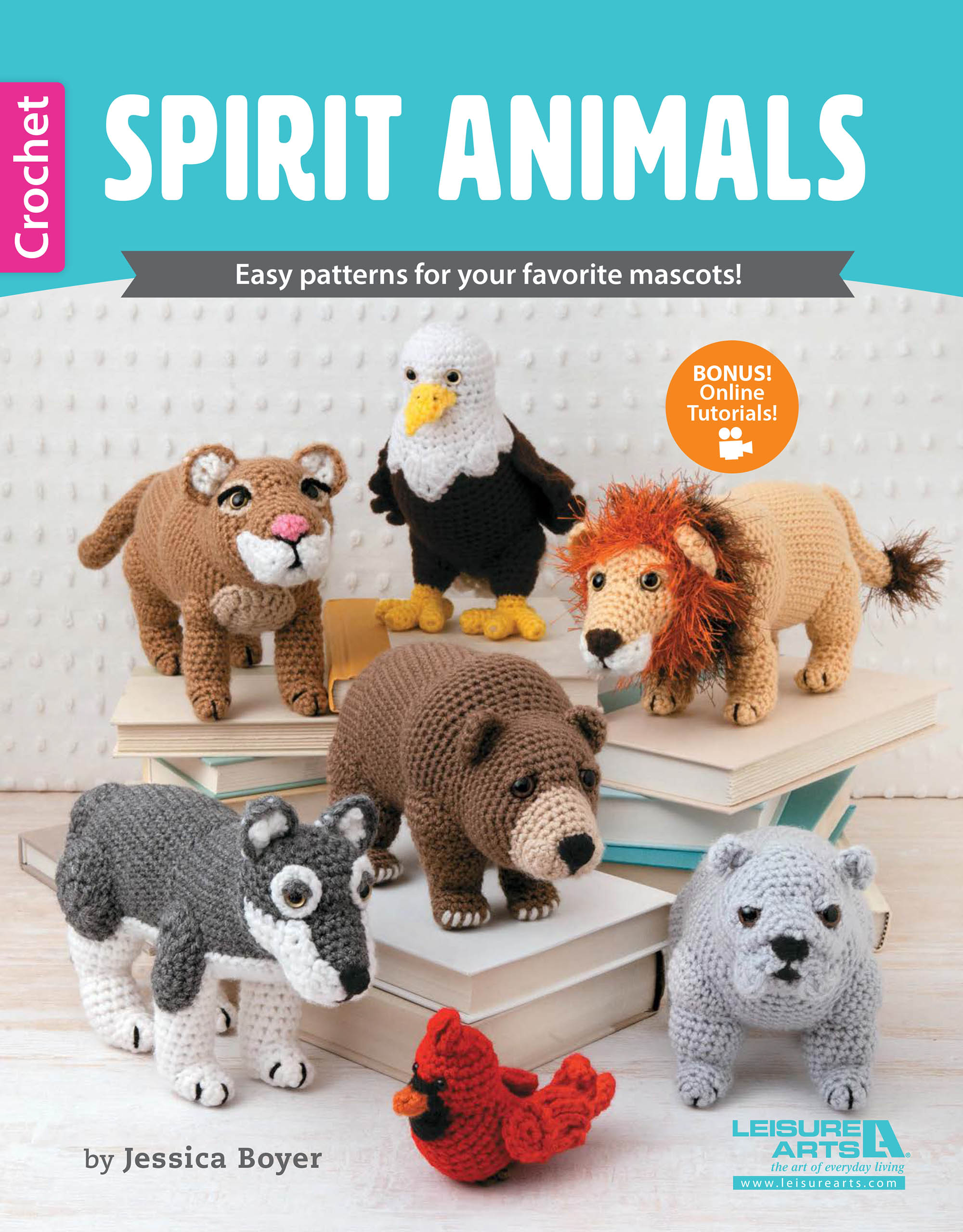 Leisure Arts Spirit Animals Crochet eBook