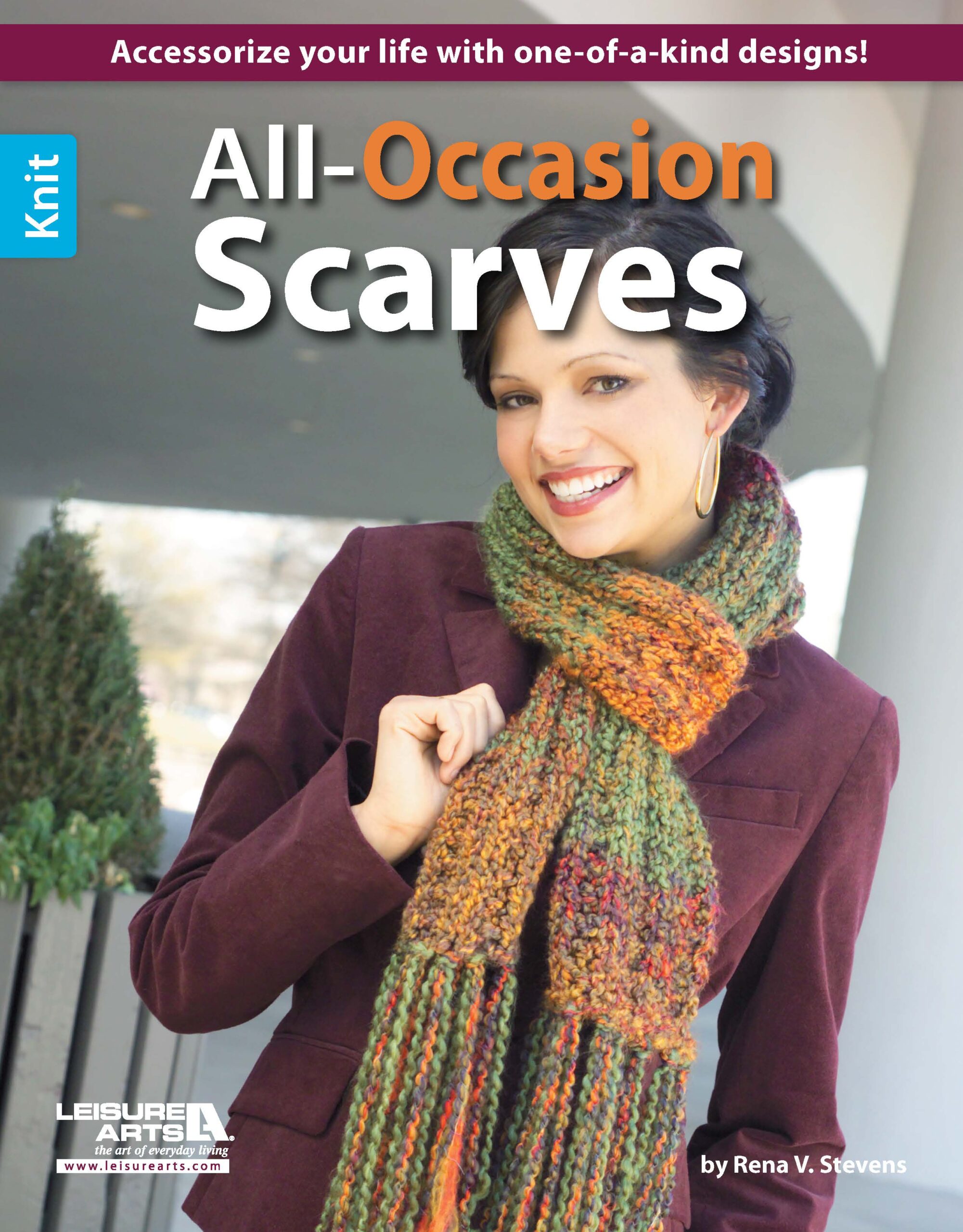 Leisure Arts AllOccasion Scarves Knit eBook