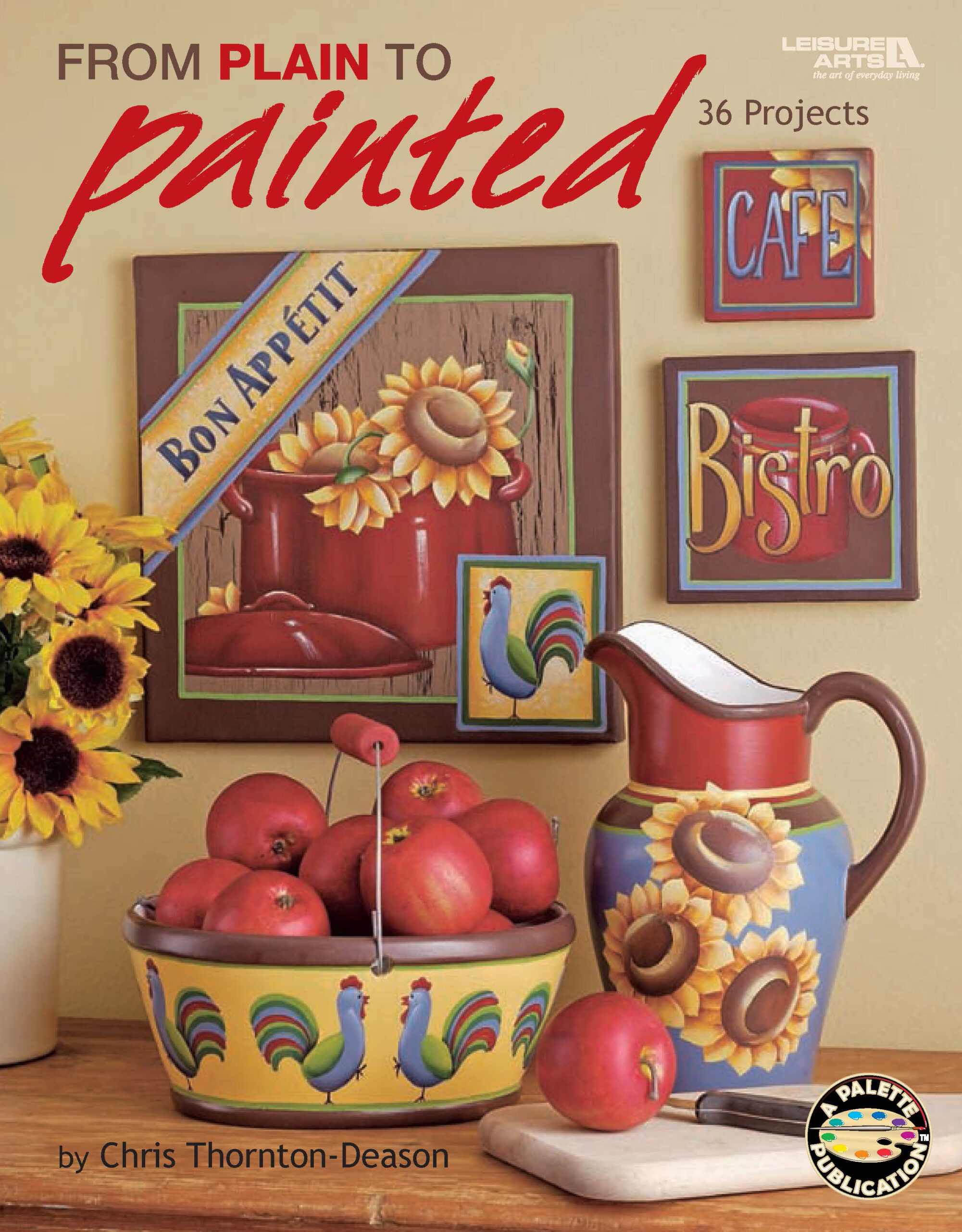 Leisure Arts eBook From Plain to Painted