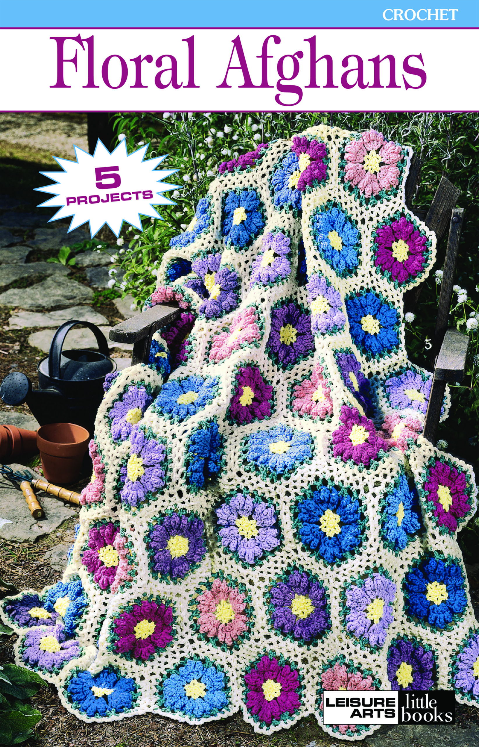 Leisure Arts eBook Floral Afghans