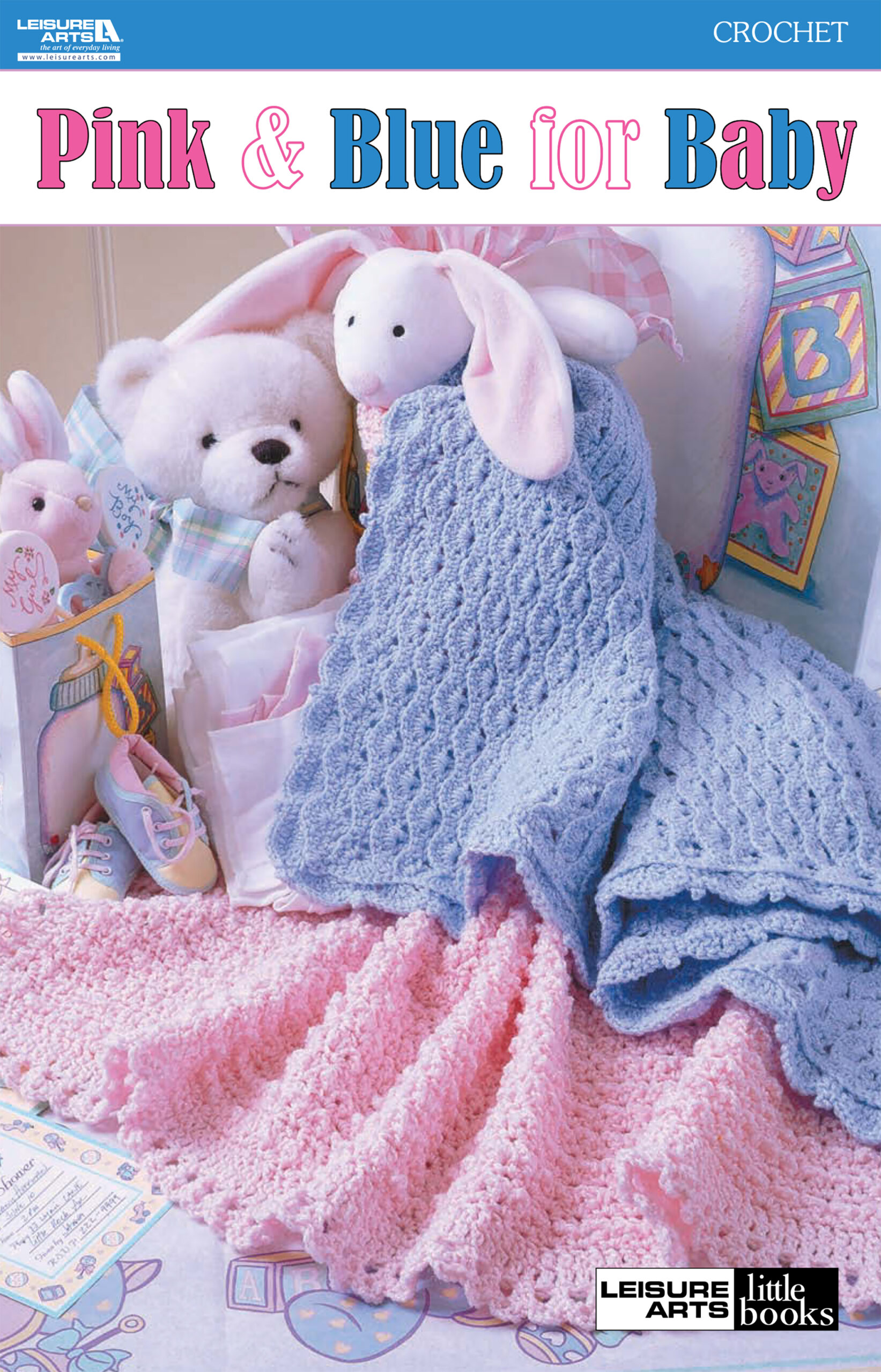 Leisure Arts eBook Pink Blue for Baby