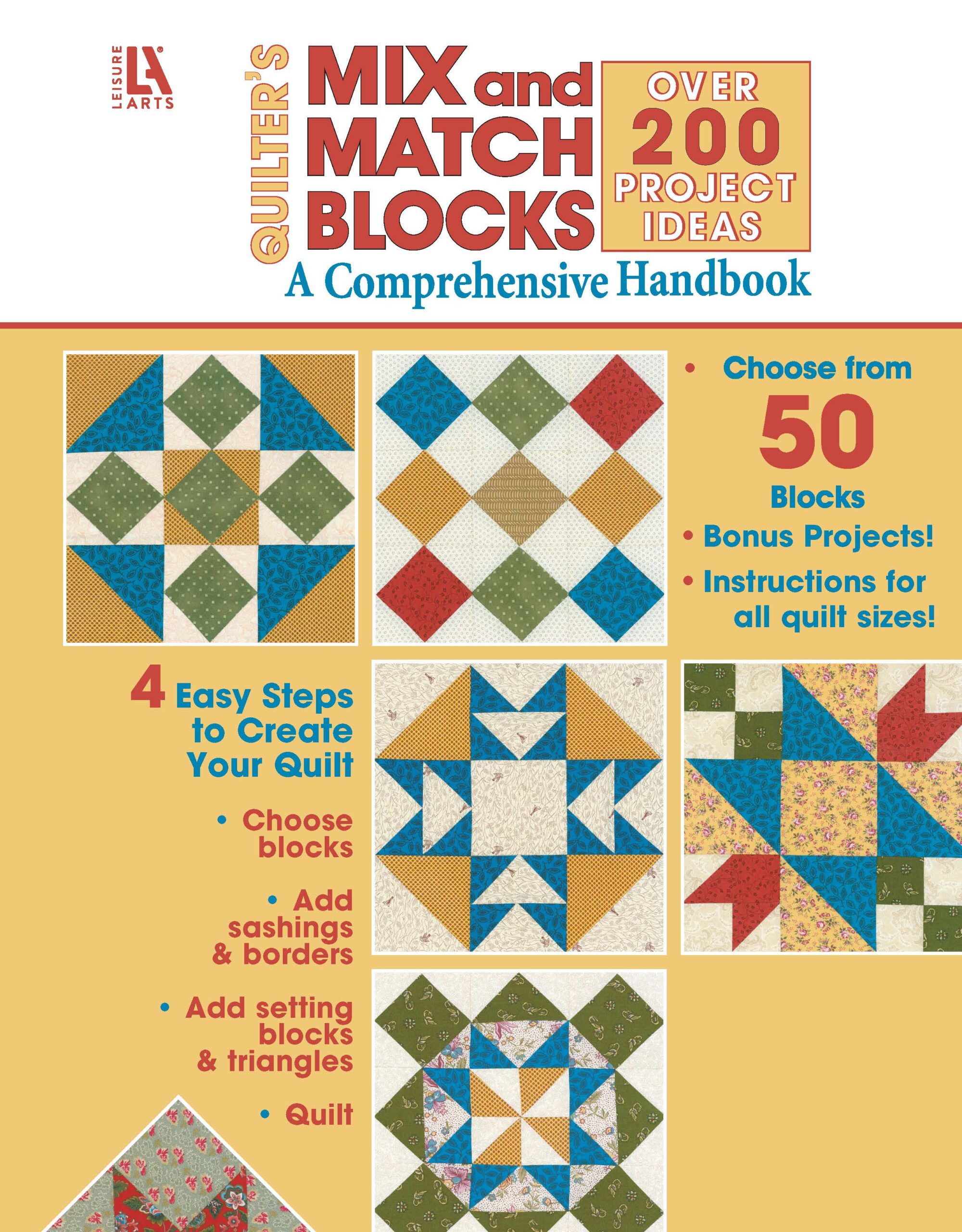 Quilting & Sewings Quilter's Mix and Match Blocks Handbook