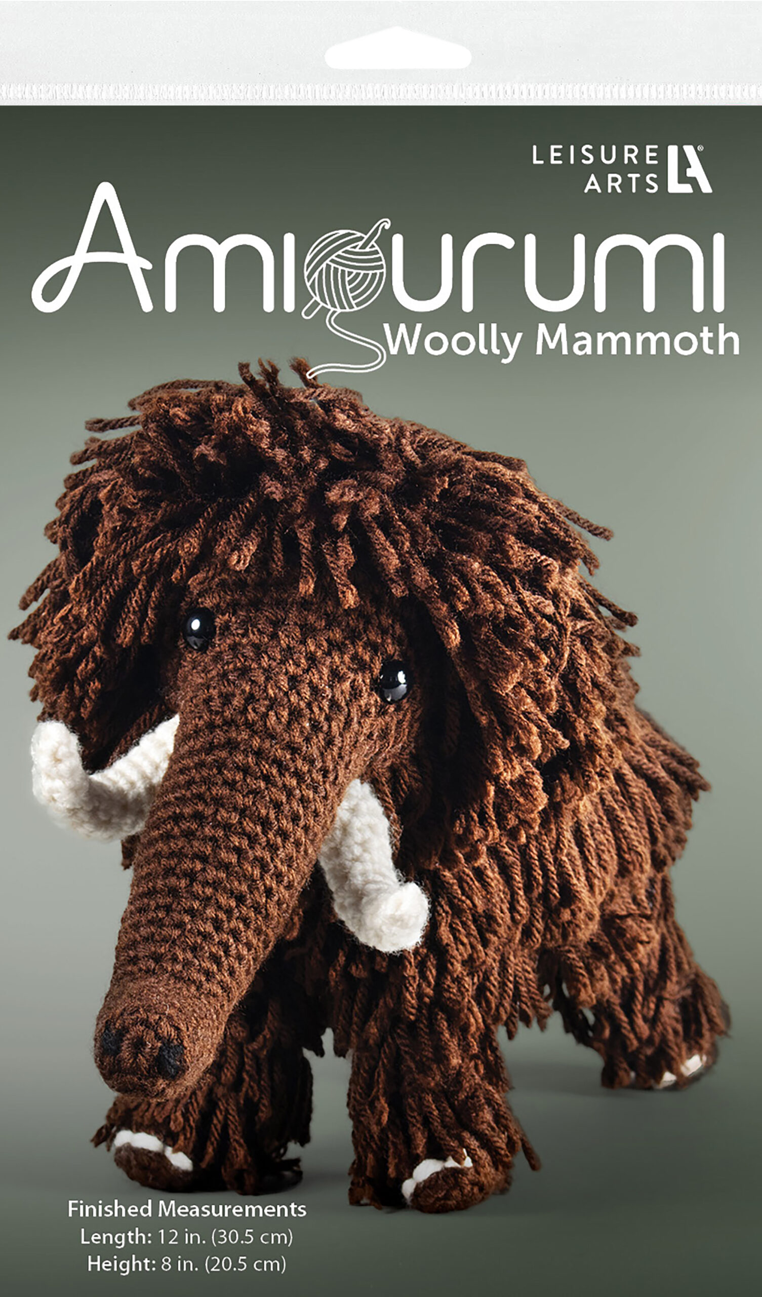 Leisure Arts Amigurumi Woolly Mammoth Pattern