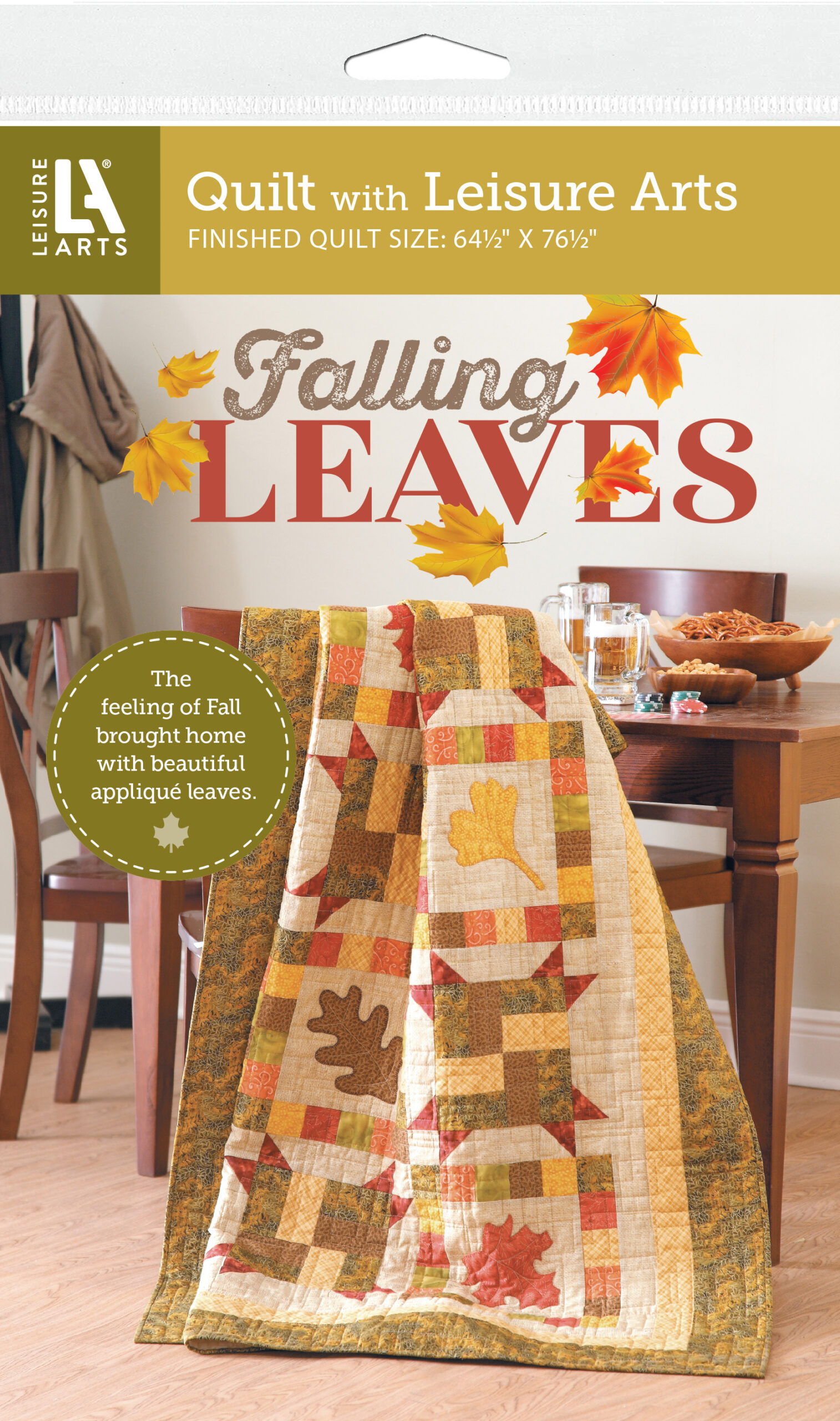 Leisure Arts Falling Leaves Quilt Pattern