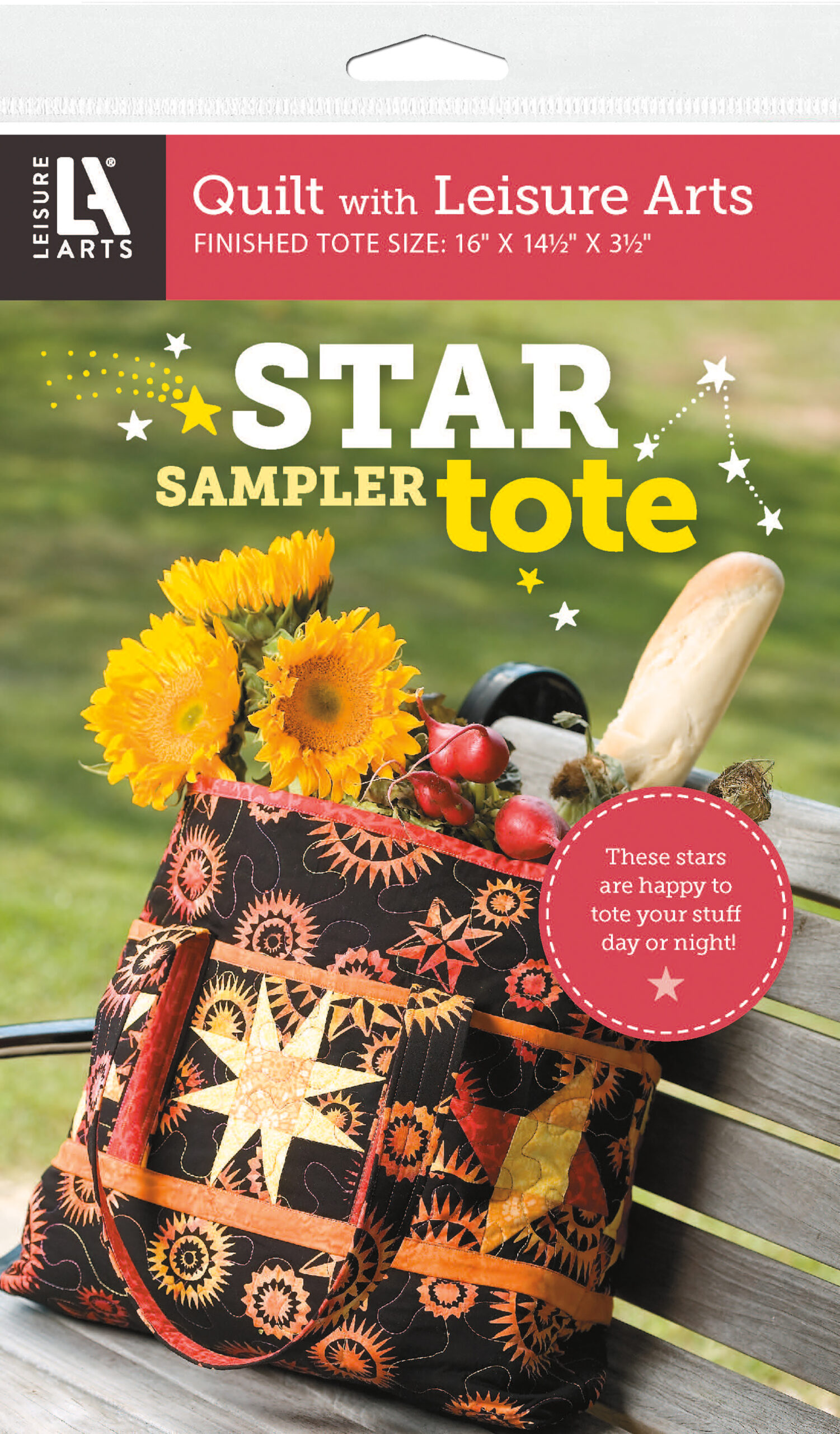 Leisure Arts Star Sampler Tote Quilt Pattern