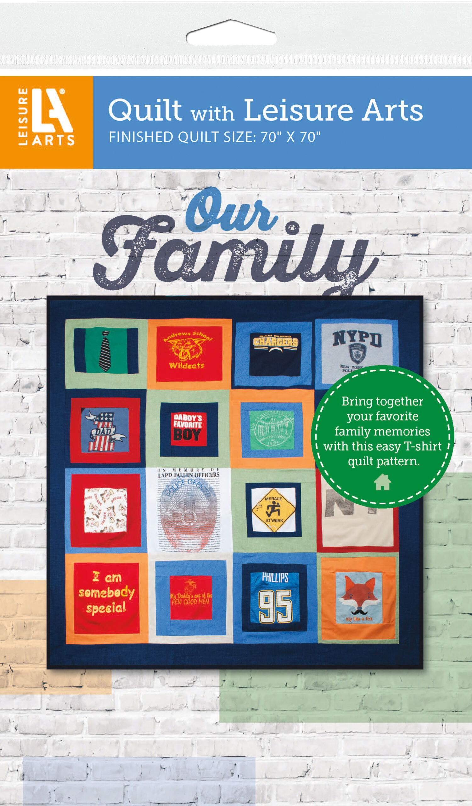 Leisure Arts Our Family Quilt Pattern