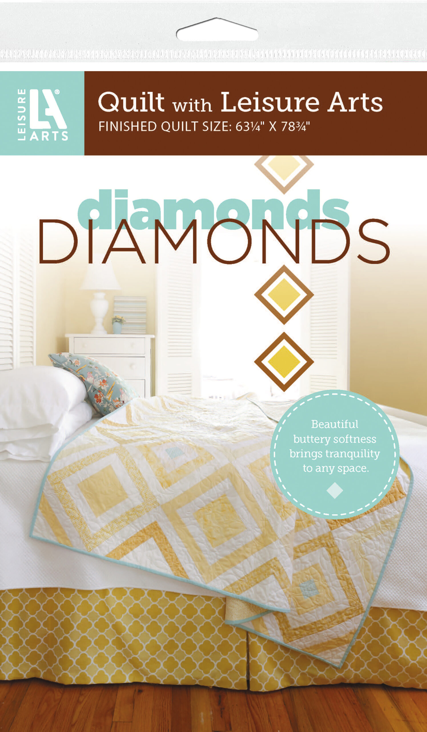 Leisure Arts Diamonds Quilt Pattern